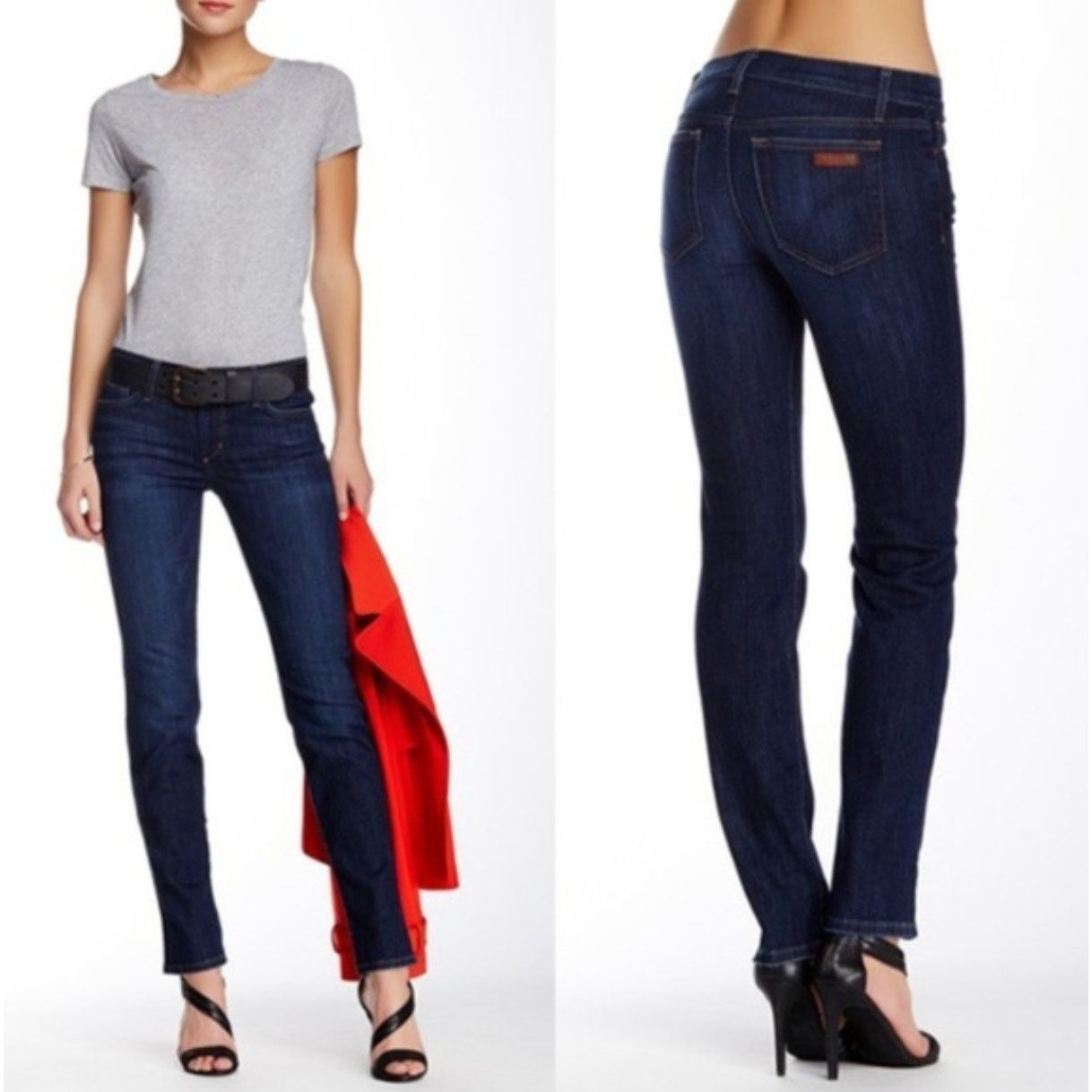 Joe's Joe’s Jeans Cigarette Straight Leg Ettie Jeans Size 27 Size 27" / US 4 / IT 40 - 1 Thumbnail