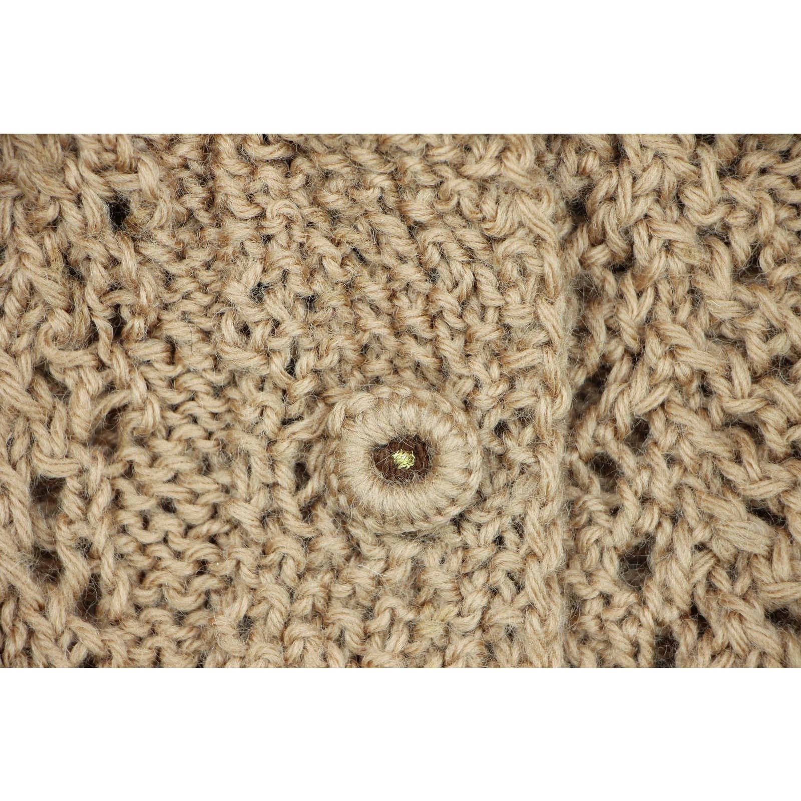 Vintage Vintage Knit Wool Grandmacore Cottagecore Cardigan Sweater Size XL / US 12-14 / IT 48-50 - 8 Thumbnail