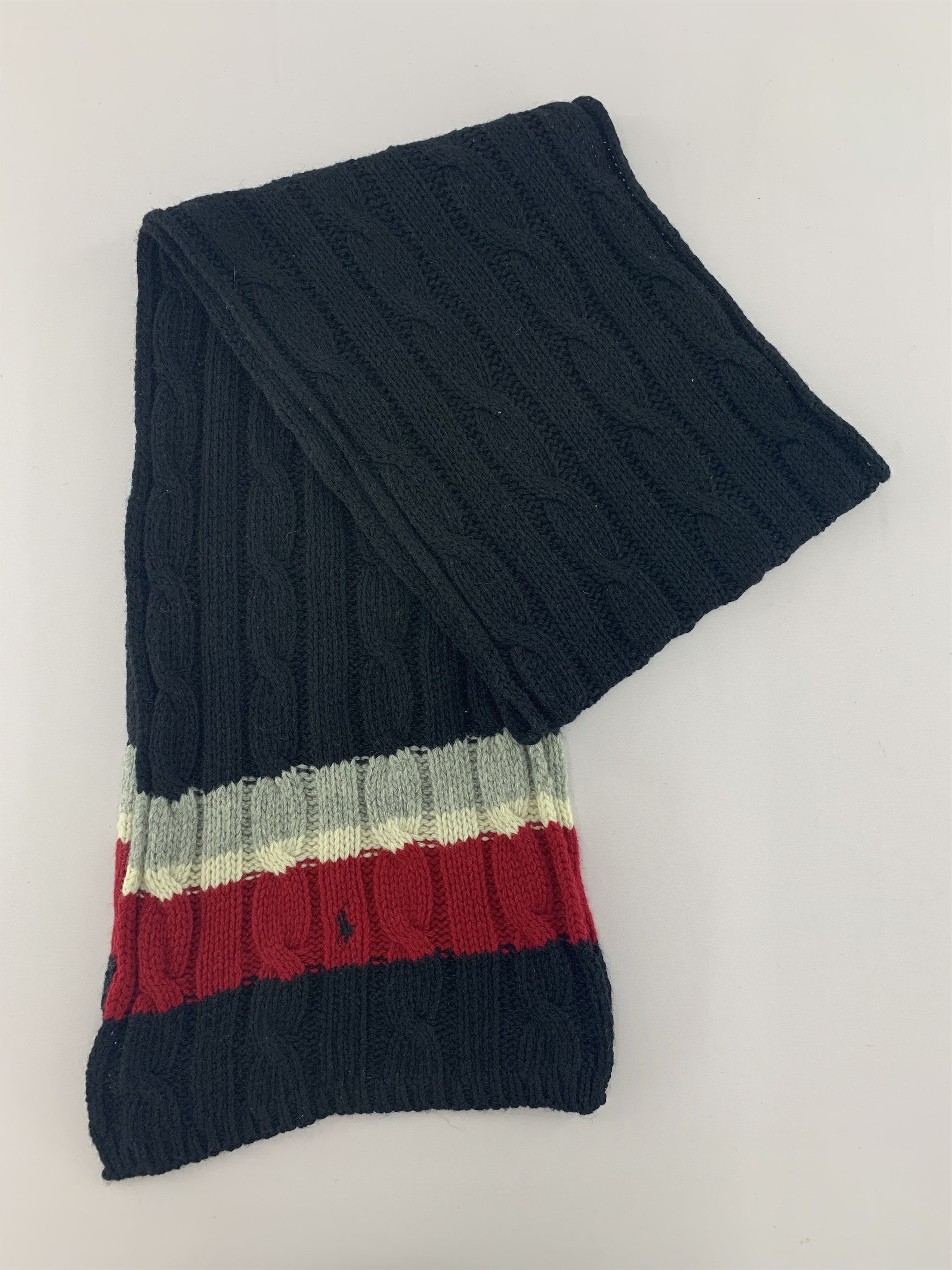 Polo Ralph Lauren Polo Ralph Lauren Scarf Wool Muffler Neck Wrap BL4385 Size ONE SIZE - 2 Thumbnail