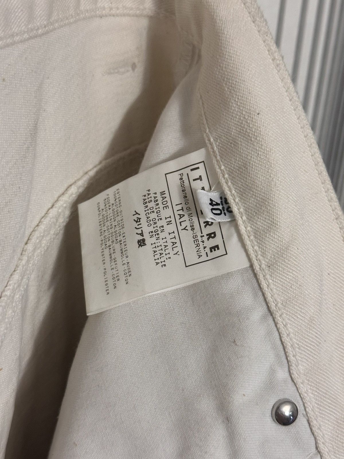Gianfranco Ferre S/S04 Gianfranco Ferre Burned Painted Y2k Flared Denim Pants Size US 30 / EU 46 - 17 Thumbnail