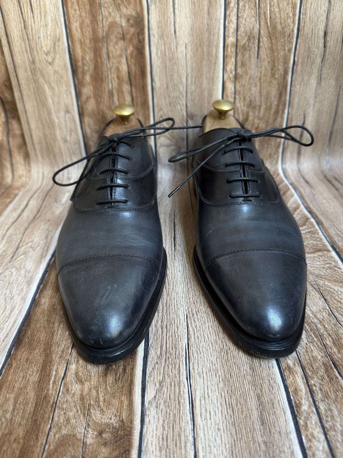 Berluti Richelieu patina leather oxford Size US 8.5 / EU 41-42 - 5 Thumbnail