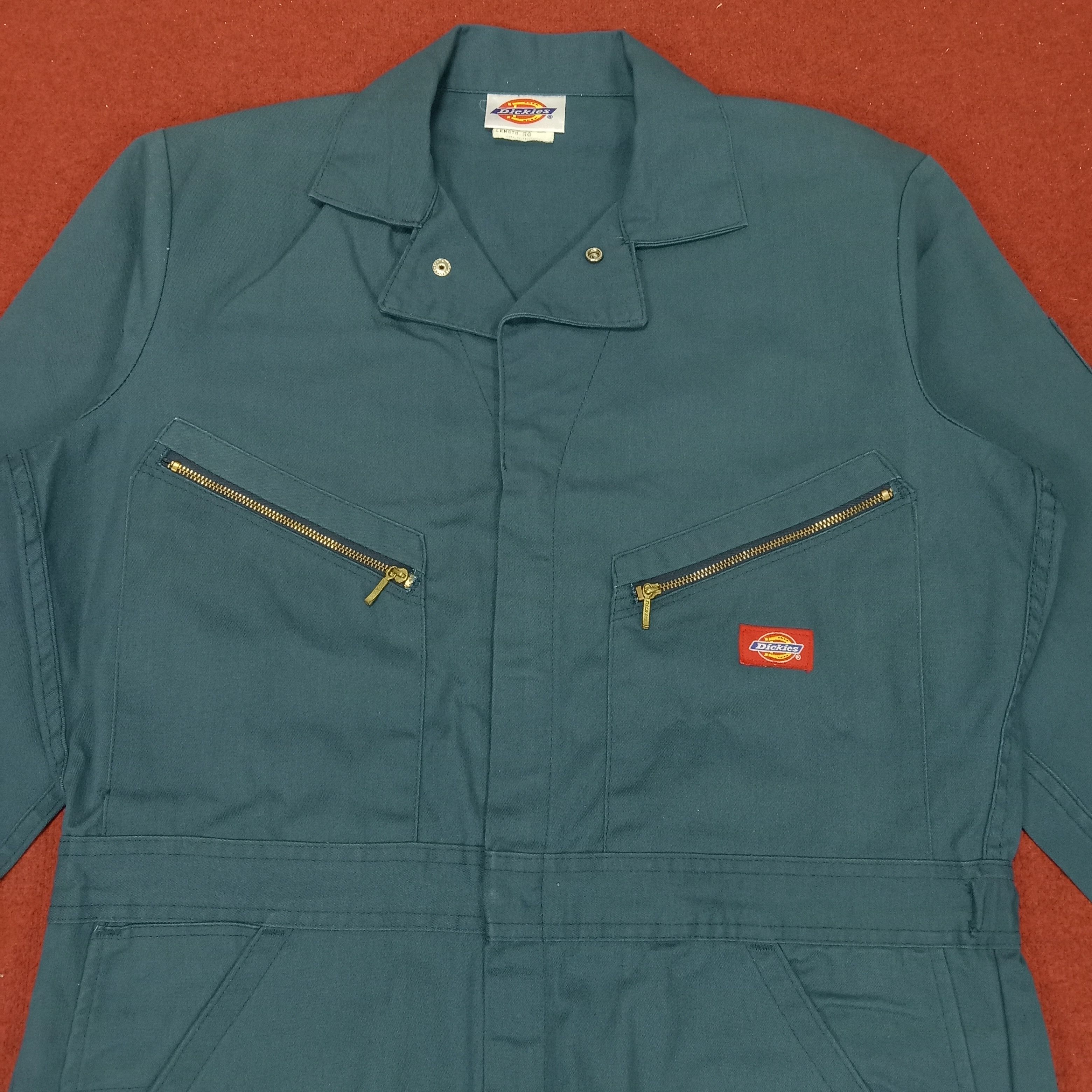 Dickies × Vintage Dickies X Custom Skulls Workwear Style Coverall Jacket Size US L / EU 52-54 / 3 - 6 Thumbnail