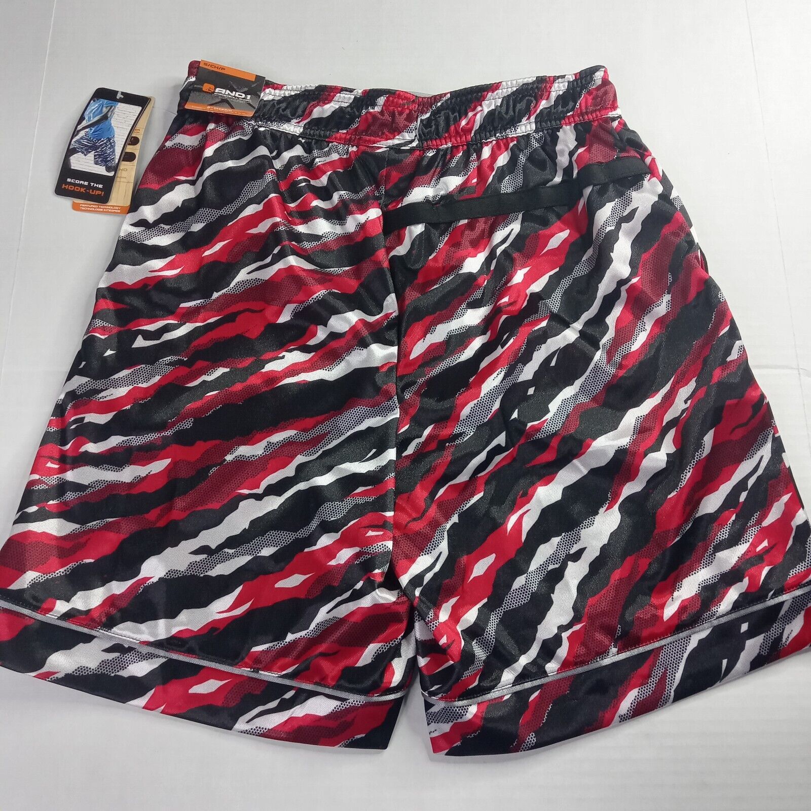 & Other Stories 2 AND1 Offense Athletic Shorts Men’s S Red Black Gray 8" Ins Size US 30 / EU 46 - 6 Thumbnail
