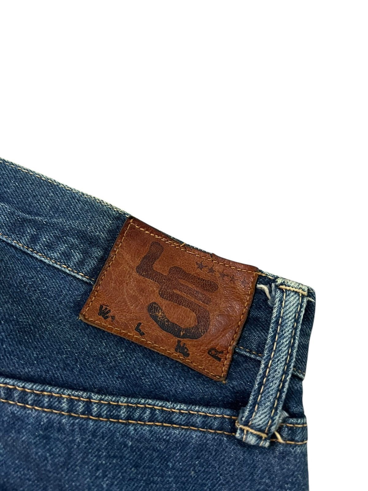 45rpm Vintage 45Rpm Distress Selvedge Jean Japan Size US 28 / EU 44 - 17 Thumbnail