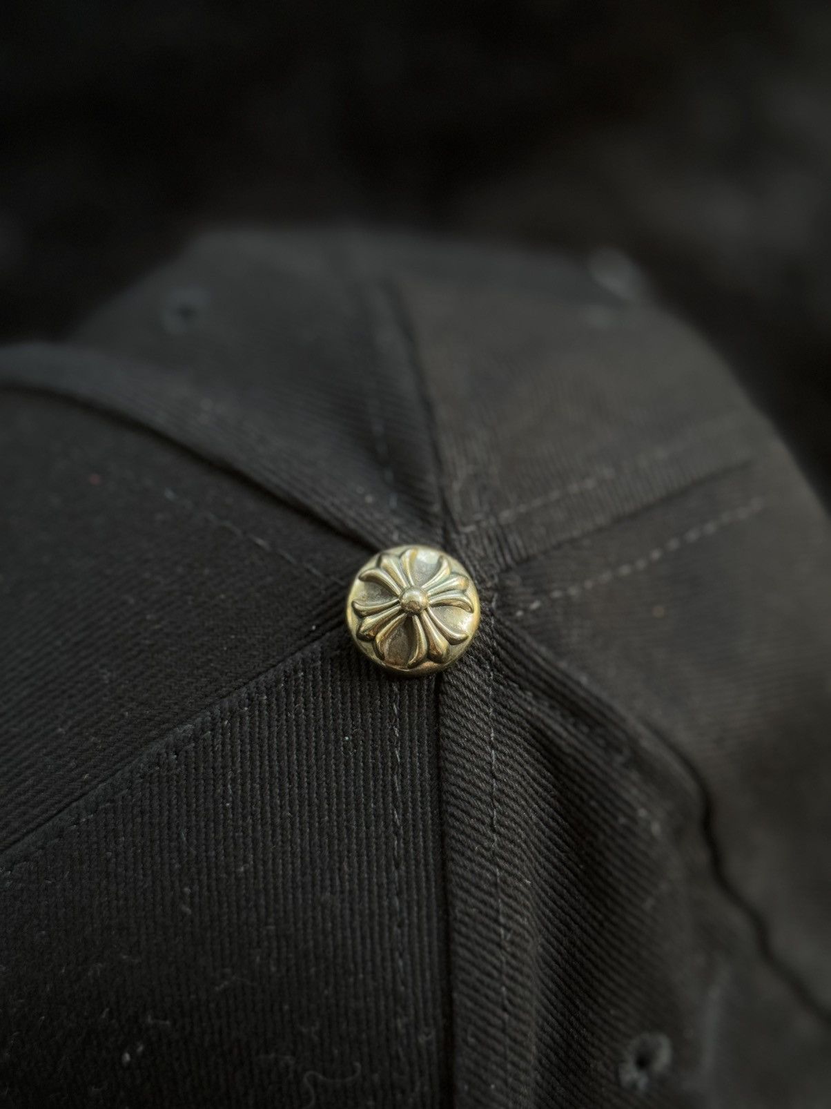 Chrome Hearts Chrome Hearts Scroll Logo Cap Size ONE SIZE - 3 Thumbnail