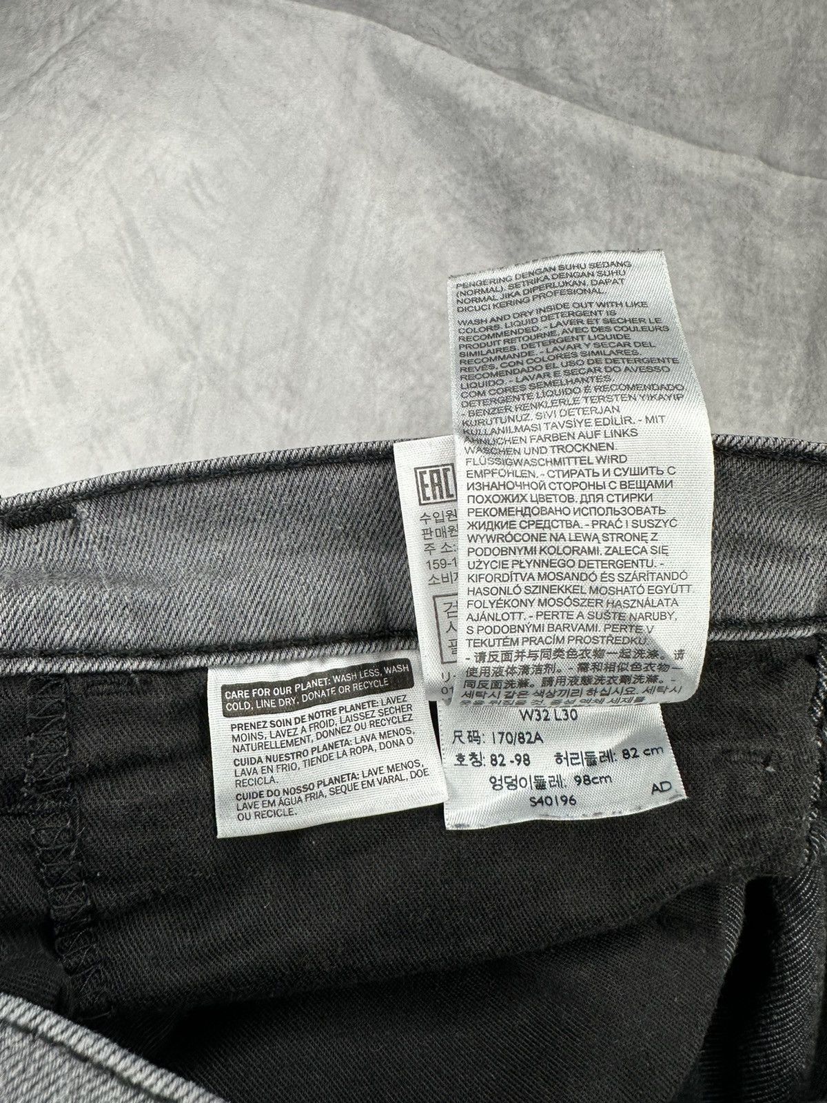 Levi's × Vintage Levi’s Custom jeans Size US 32 / EU 48 - 9 Thumbnail
