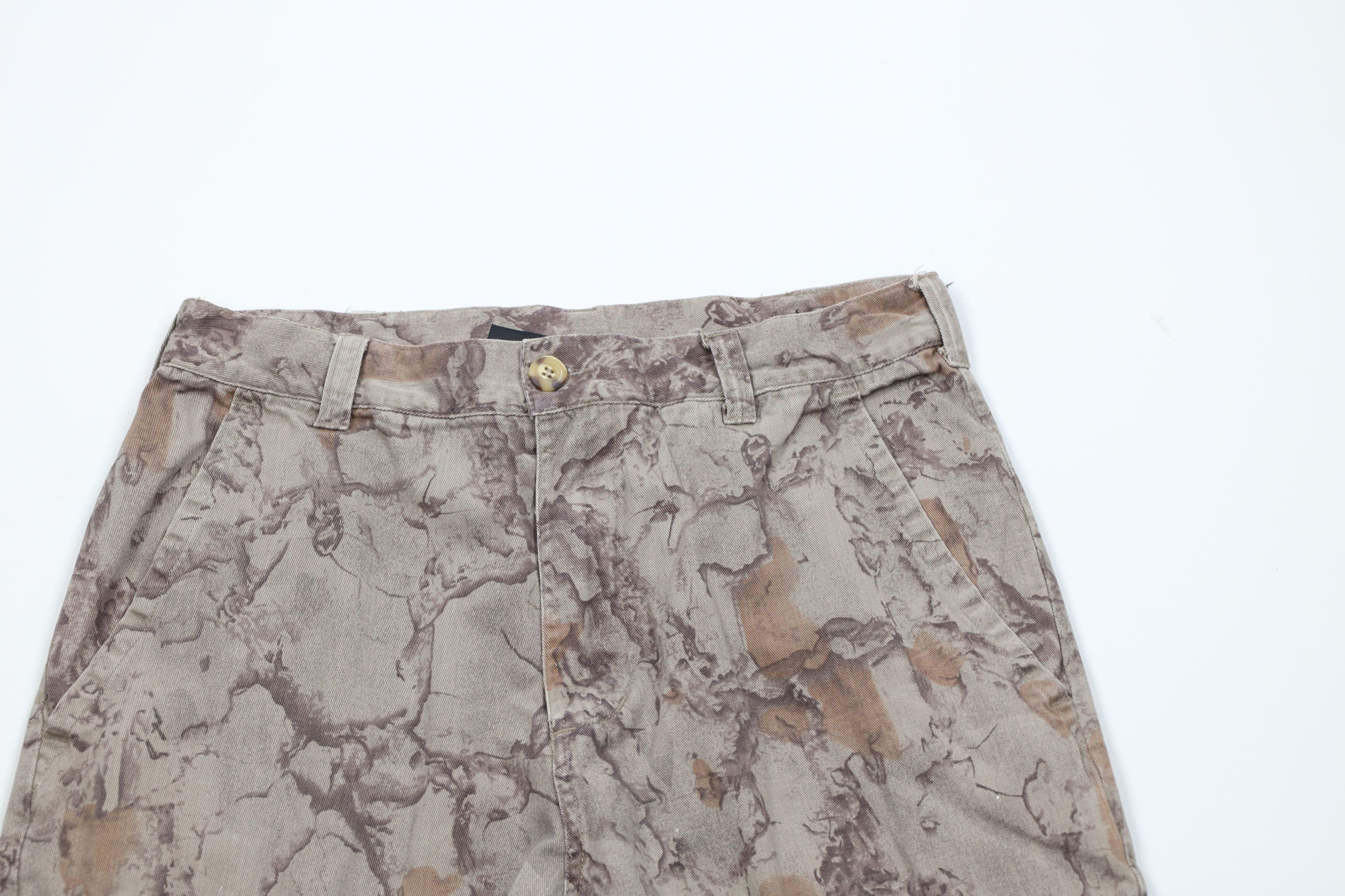 Vintage Vintage 90s Y2K Streetwear Camouflage Cargo Pants Cotton Size US 34 / EU 50 - 2 Thumbnail