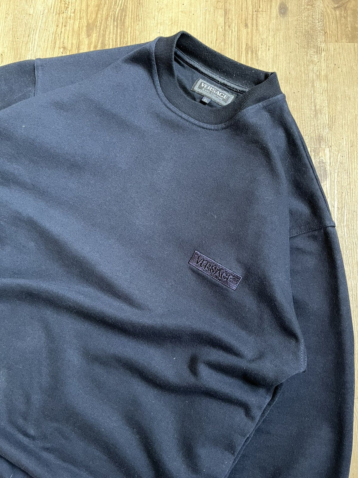 Versace Vintage Versace medusa logo sweatshirt Size US XL / EU 56 / 4 - 6 Thumbnail