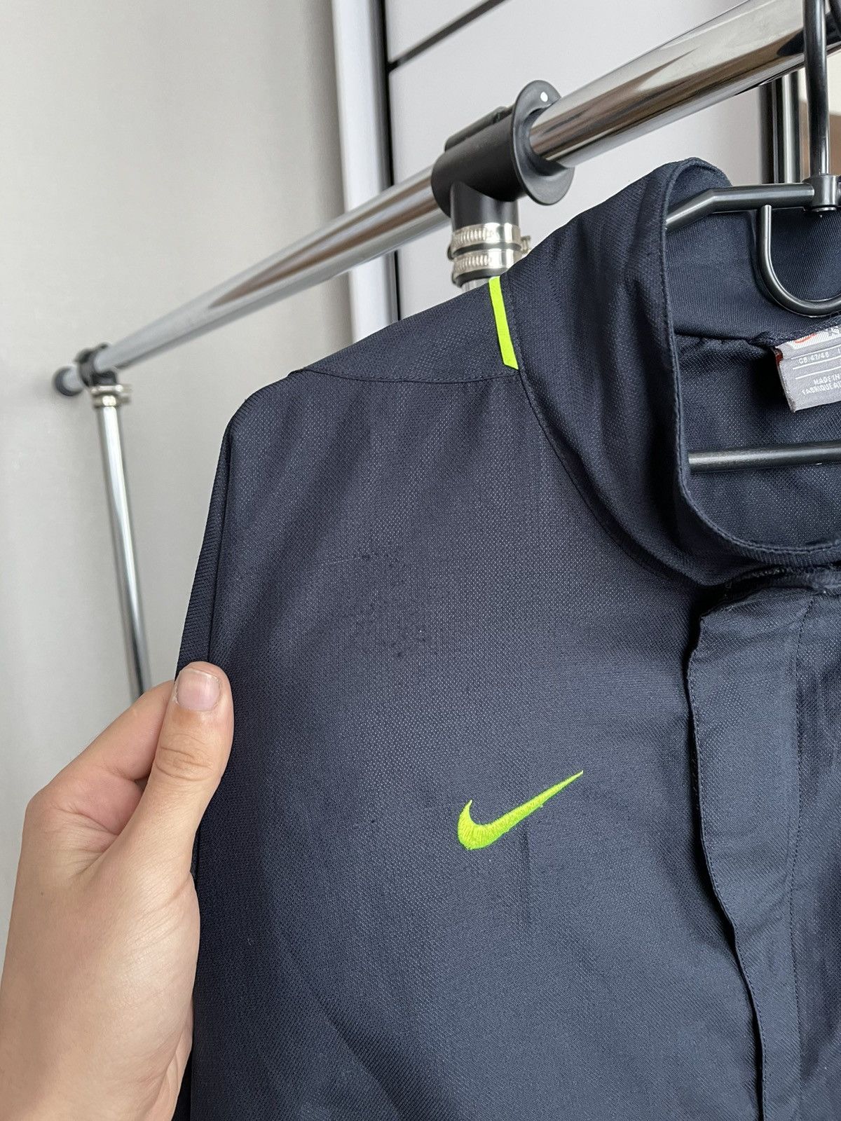 Vintage Nike FC Barcelona Vintage Soccer Zip Track Jacket Size US XXL / EU 58 / 5 - 12 Thumbnail