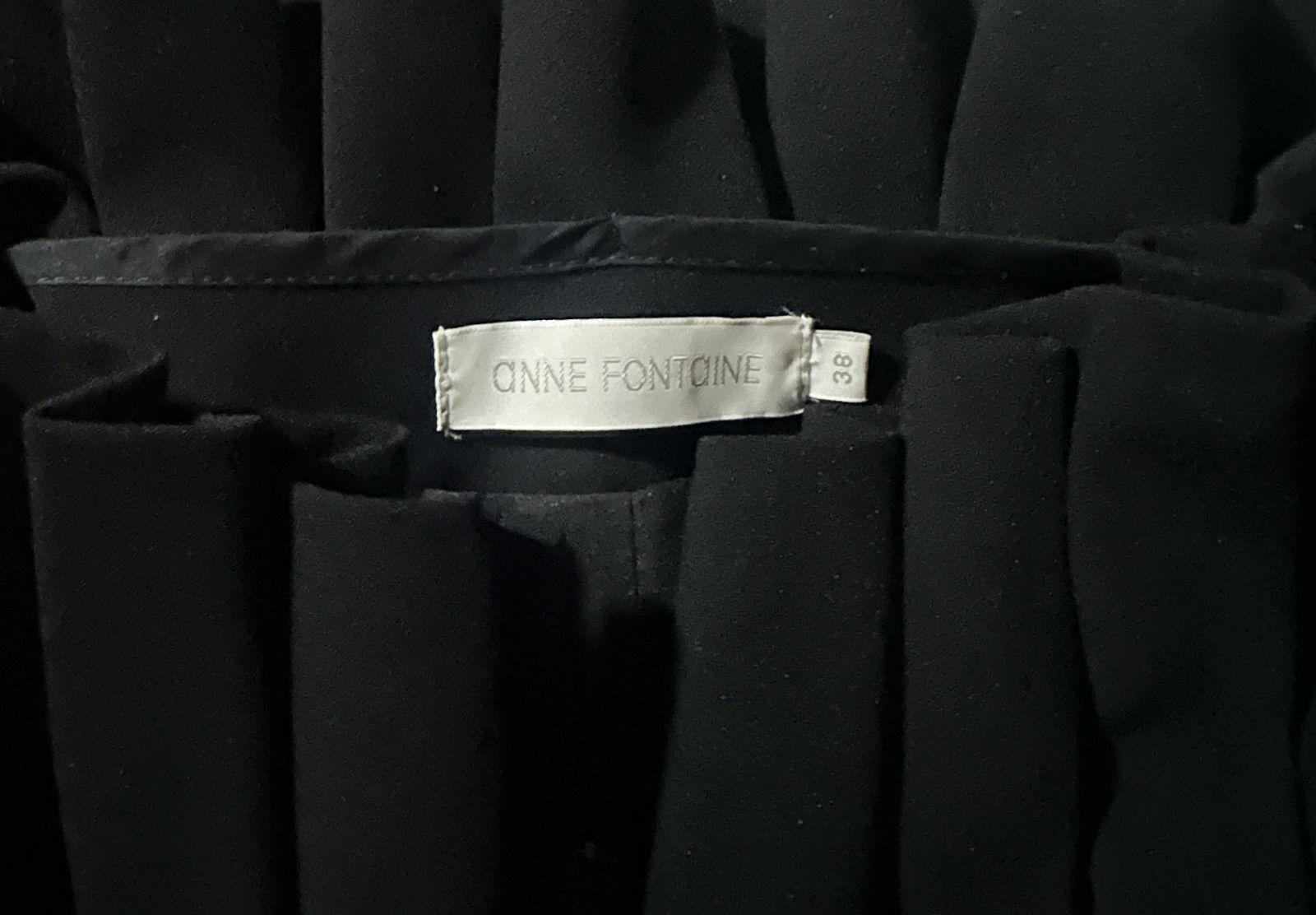 ANNE FONTAINE Secret Tuxedo Jacket in Black Size S / US 4 / IT 40 - 9 Thumbnail
