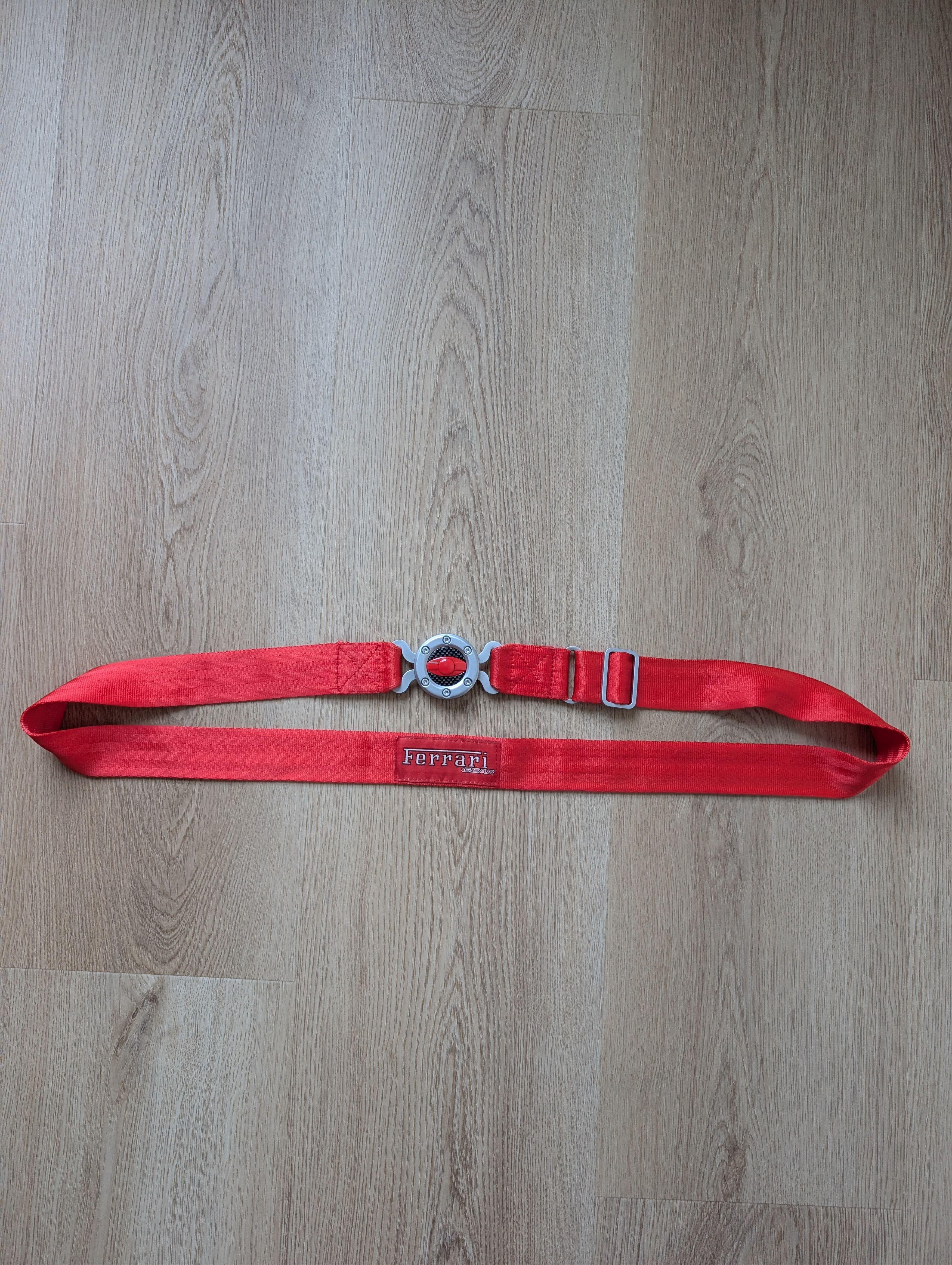 Ferrari VINTAGE 90’s FERARRI F-1 RACING GEAR BELT Y2K Size ONE SIZE - 11 Thumbnail