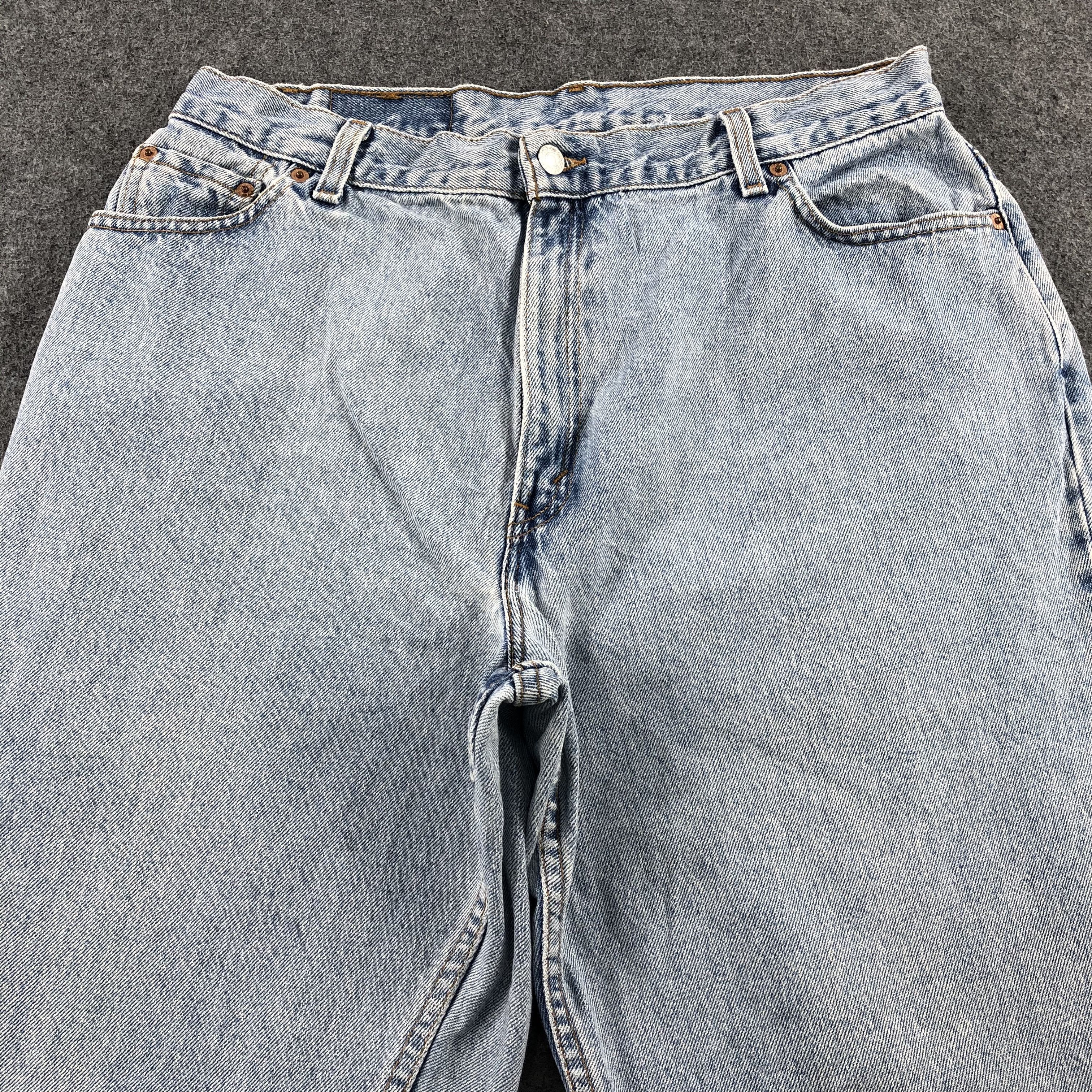 Levi's × Vintage 90s Vintage Light Wash Levis 550 Jeans-JM1798 Size US 34 / EU 50 - 5 Thumbnail