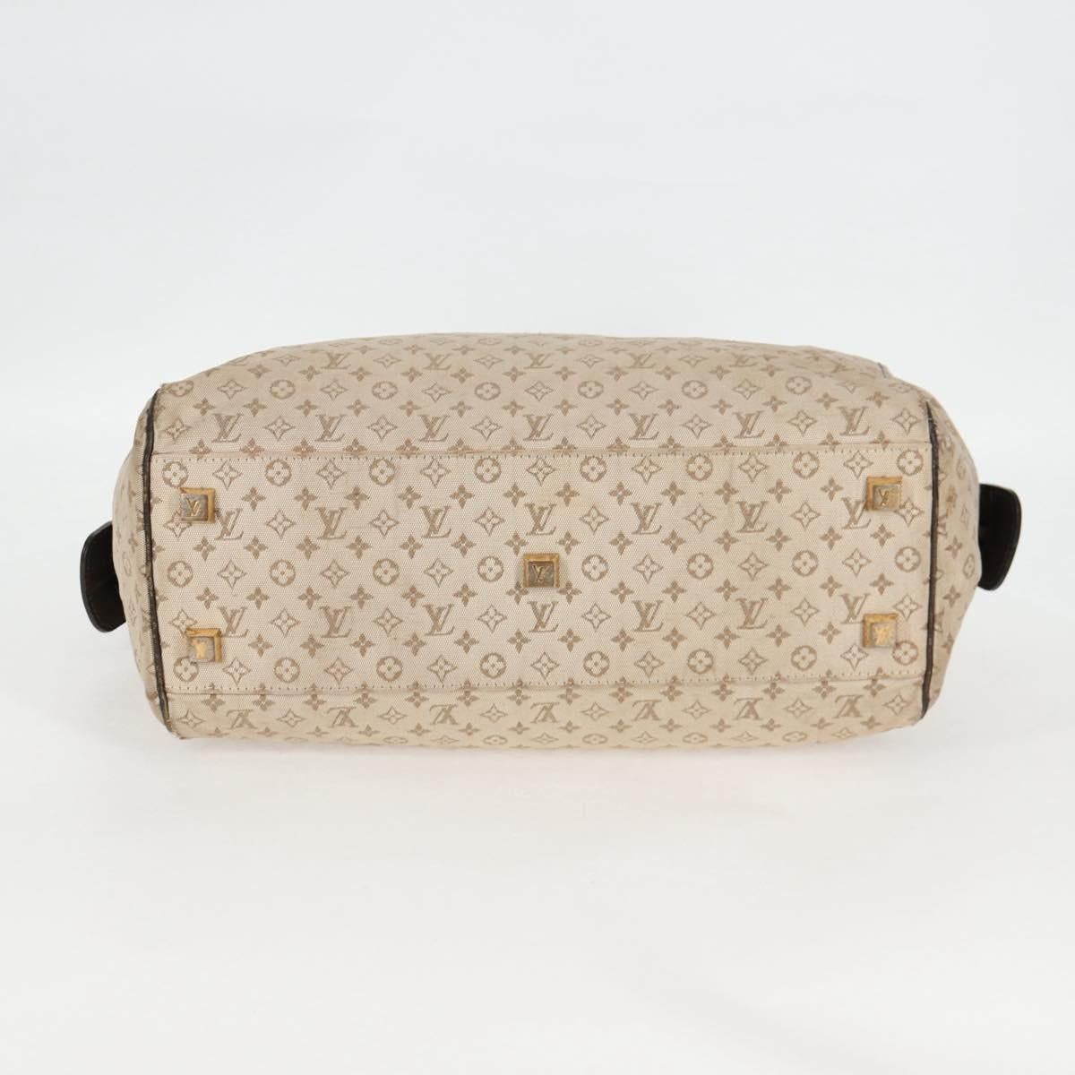 Louis Vuitton LOUIS VUITTON Monogram Mini Josephine GM Hand Bag Khaki Size ONE SIZE - 9 Thumbnail