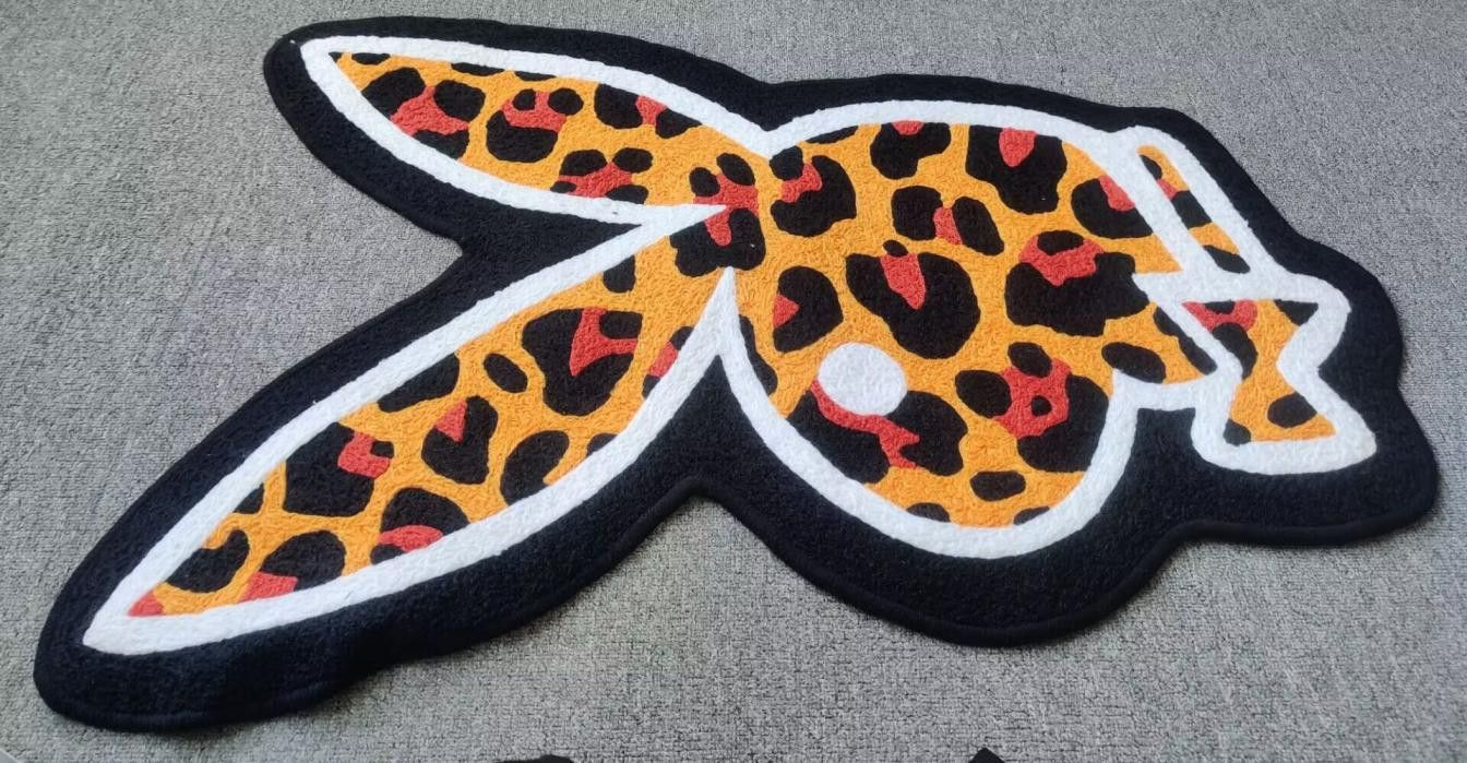 Other PlayBoy Bunny Wool Thread Carpet Leopard Size ONE SIZE - 1 Thumbnail