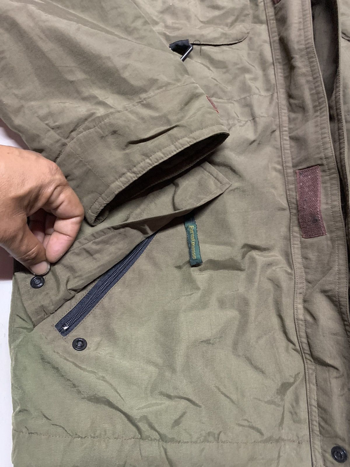Japanese Brand × Vintage Vintage forestmesse weather gear nylon jacket Size US L / EU 52-54 / 3 - 12 Thumbnail
