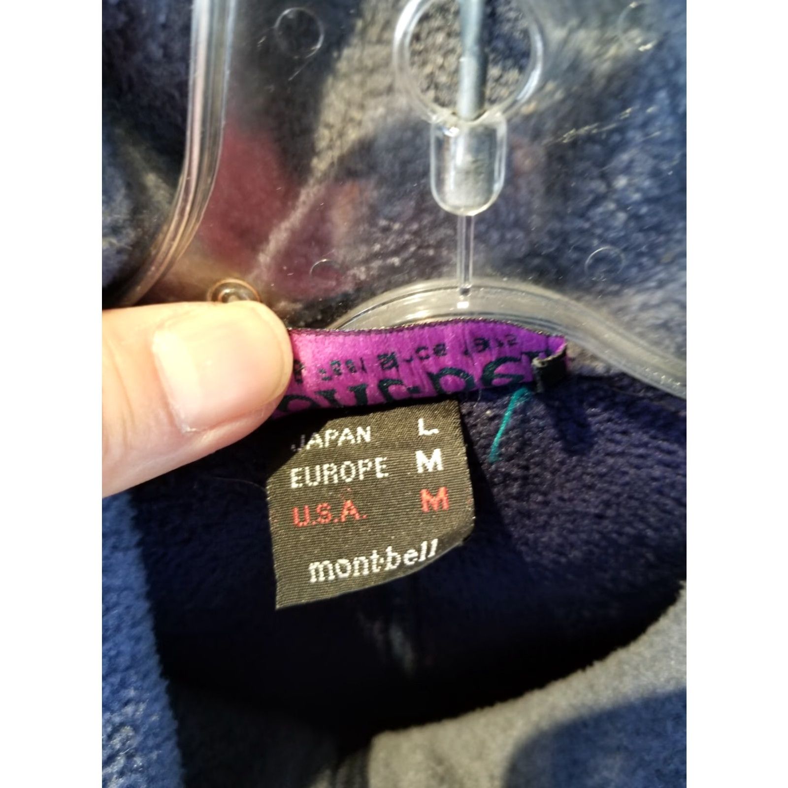 Montbell VINTAGE Montbell NAVY FLEECE JACKET SZ MEDIUM MADE IN USA Jacket Mens M Navy 80's Windbreaker Size US M / EU 48-50 / 2 - 5 Thumbnail