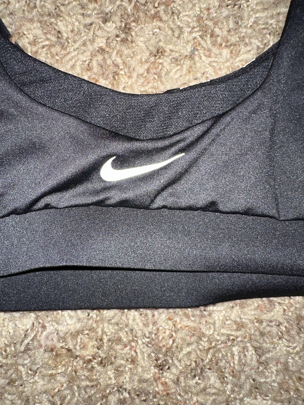 Nike Nike Women's Big Logo Lined Bikini Top Swim Size ONE SIZE - 5 Thumbnail