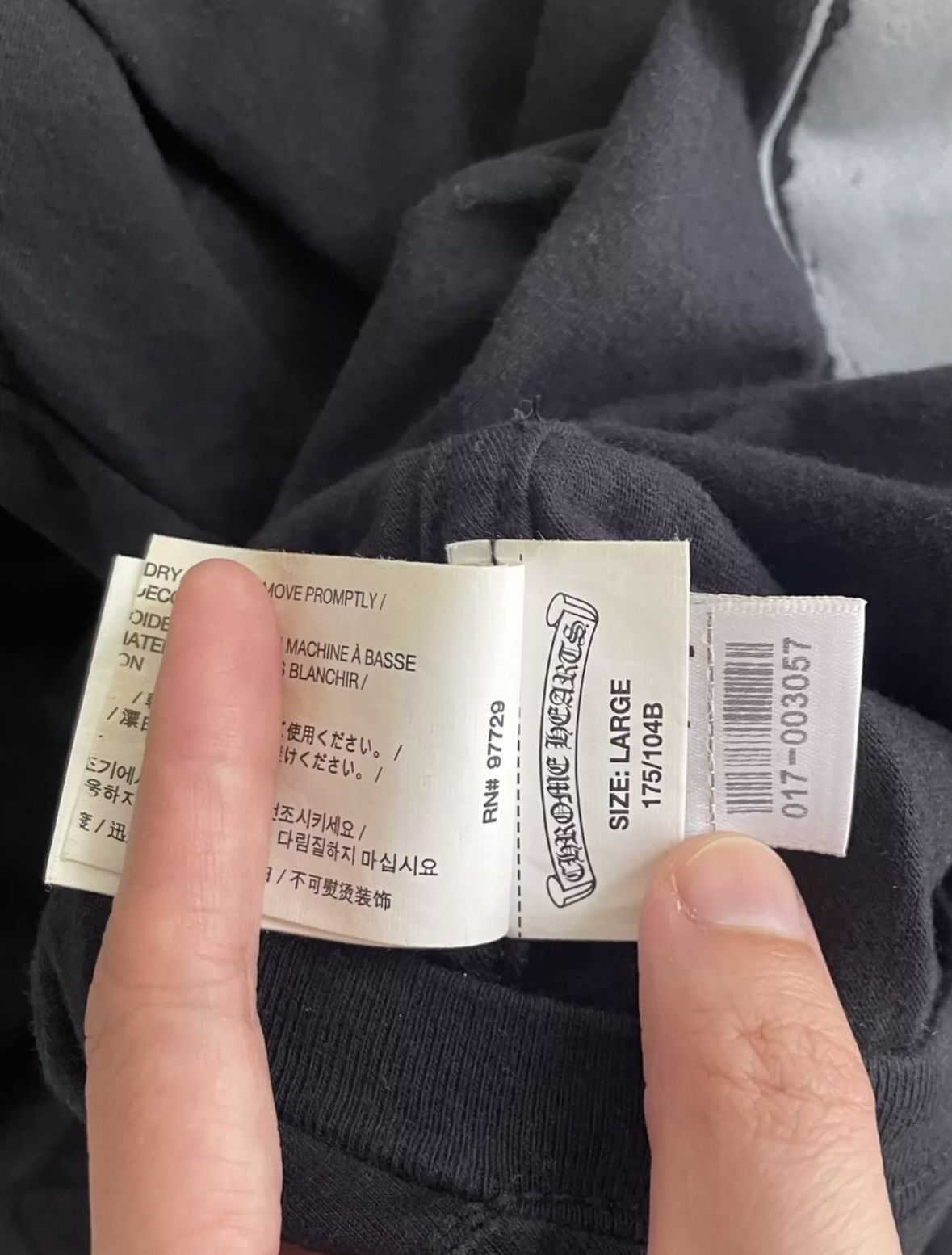 Chrome Hearts Chrome hearts tee Size US L / EU 52-54 / 3 - 7 Thumbnail