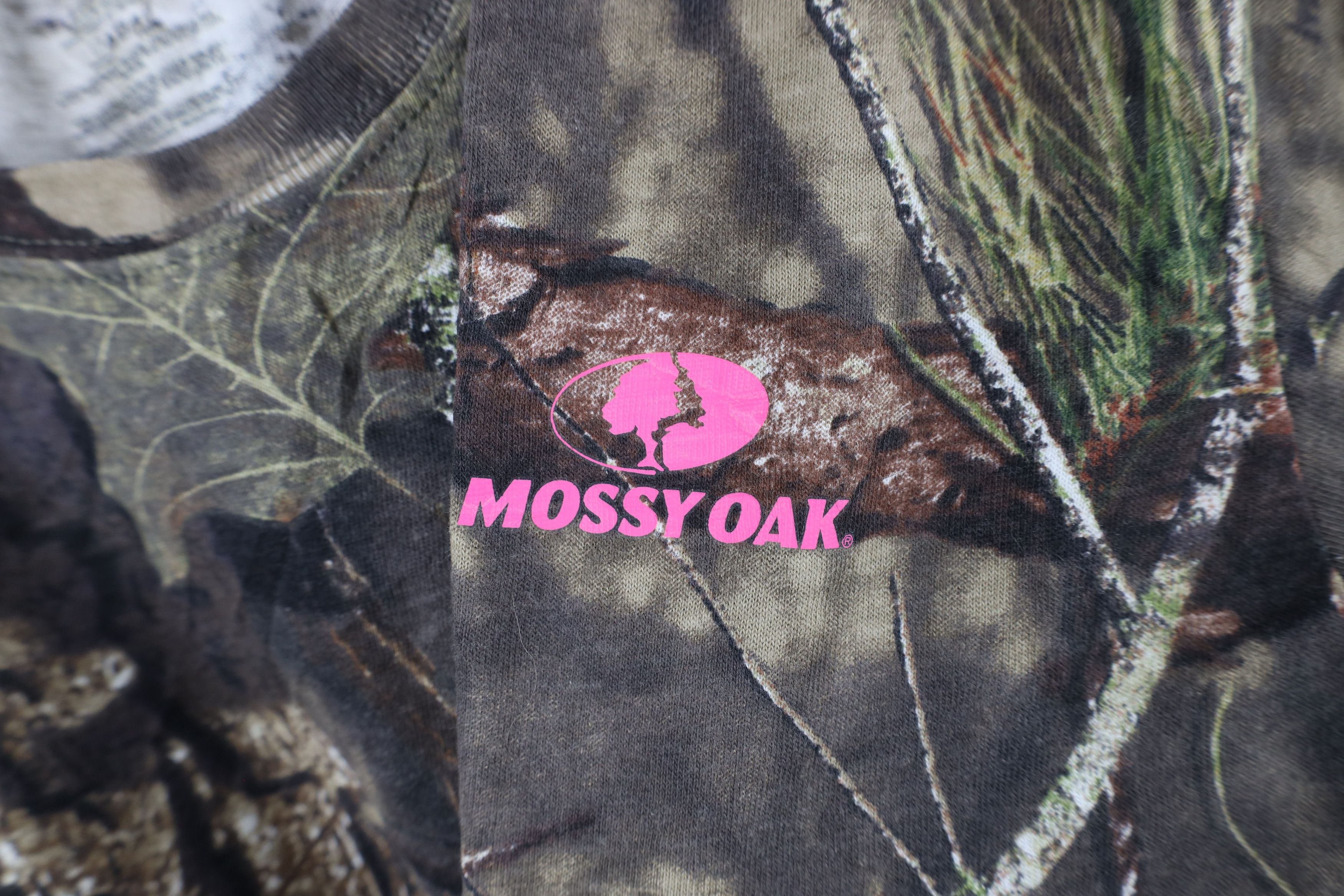 Vintage Vintage Streetwear Mossy Oak Camouflage Short Sleeve T-Shirt Size XL / US 12-14 / IT 48-50 - 4 Thumbnail