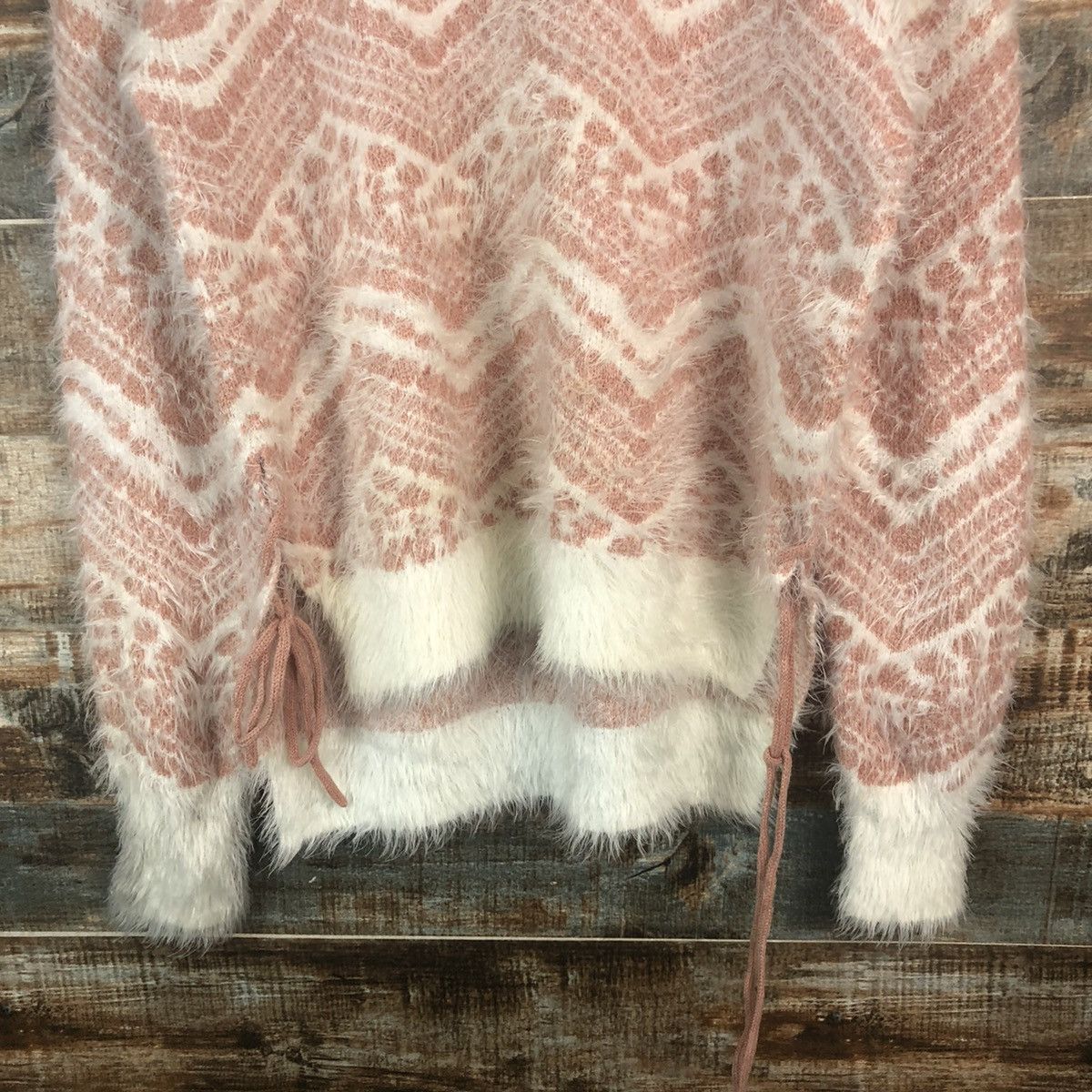 Homespun Knitwear Mar Blee Pink fur mohair Knitwear #A2281 Size M / US 6-8 / IT 42-44 - 6 Thumbnail