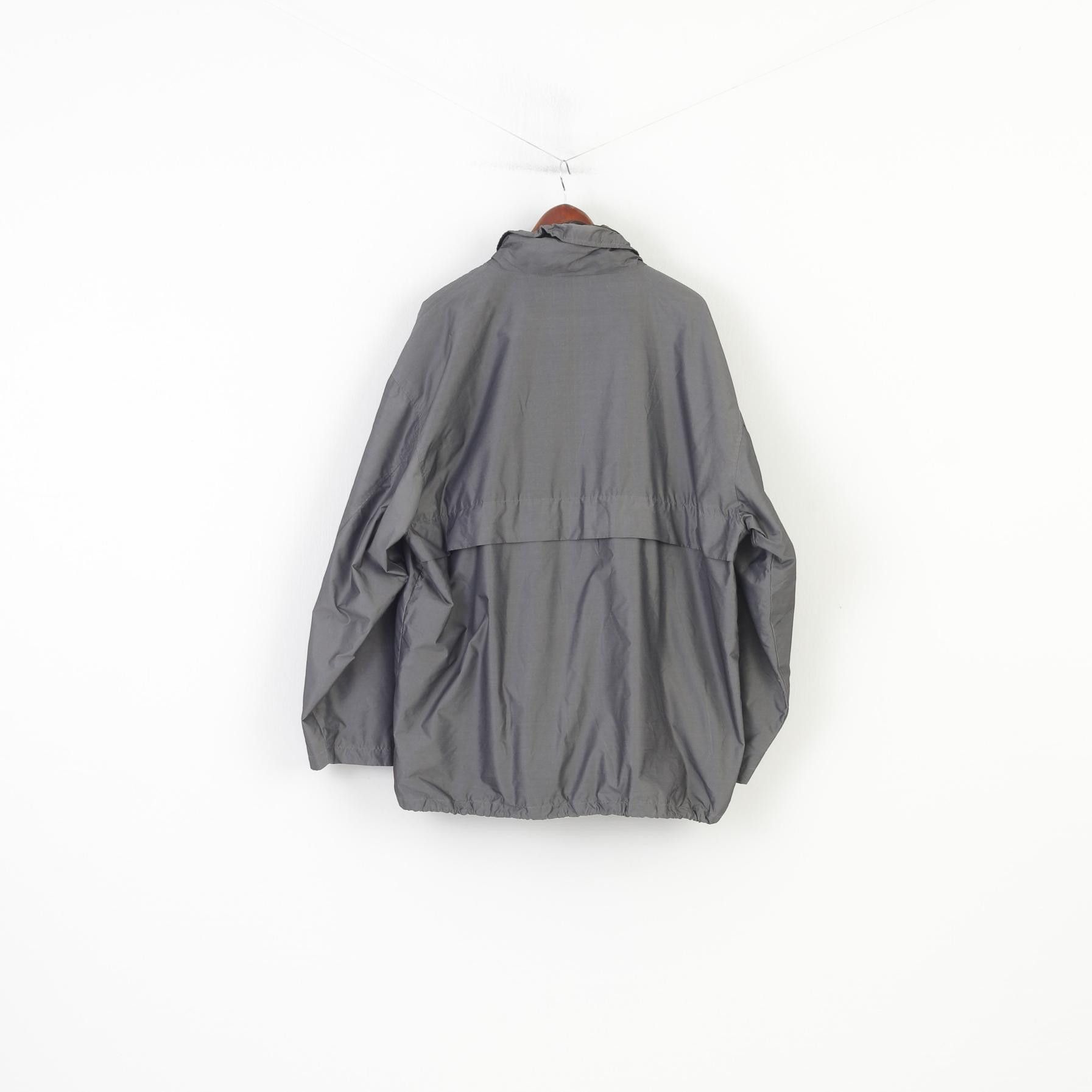 Milestone Milestone Men 56 XL Jacket Grey Silver Full Zipper 4239 Size US XL / EU 56 / 4 - 9 Thumbnail