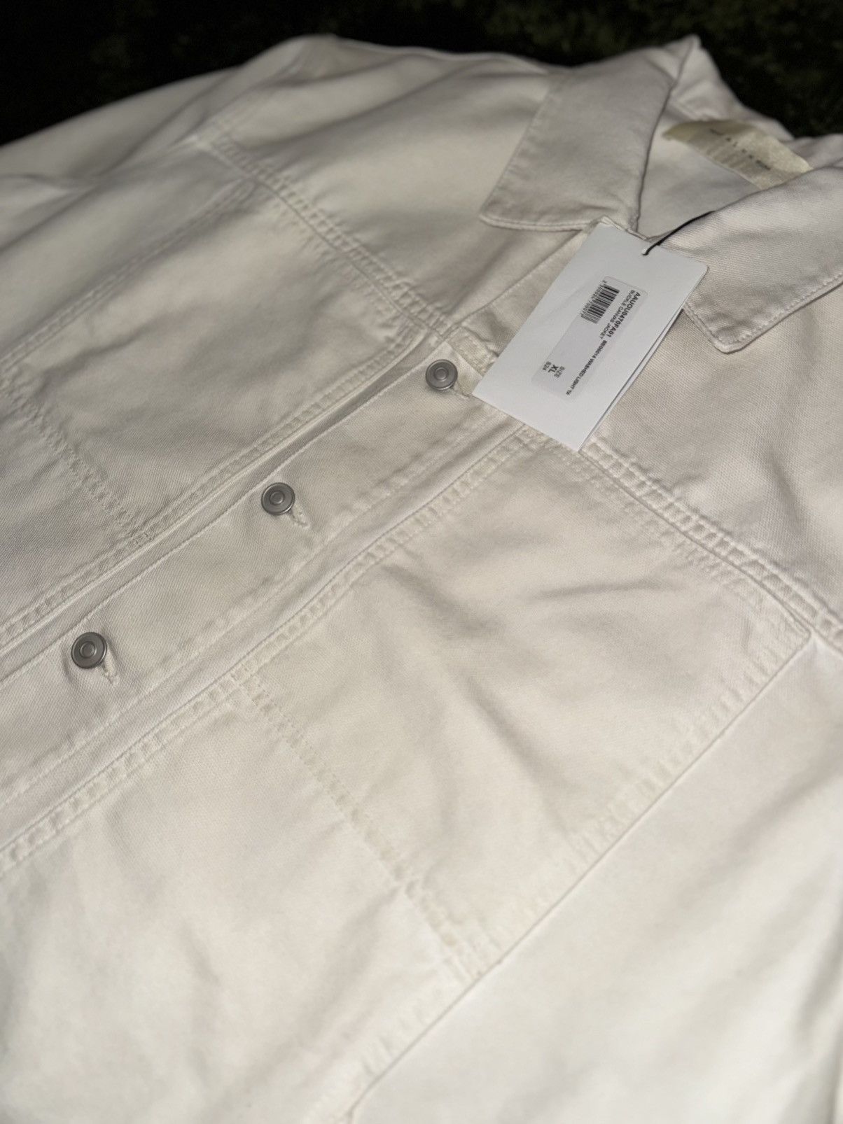 Alyx [XL] 1017 ALYX 9SM Buckle Canvas Trucker Jacket Size US XL / EU 56 / 4 - 4 Thumbnail
