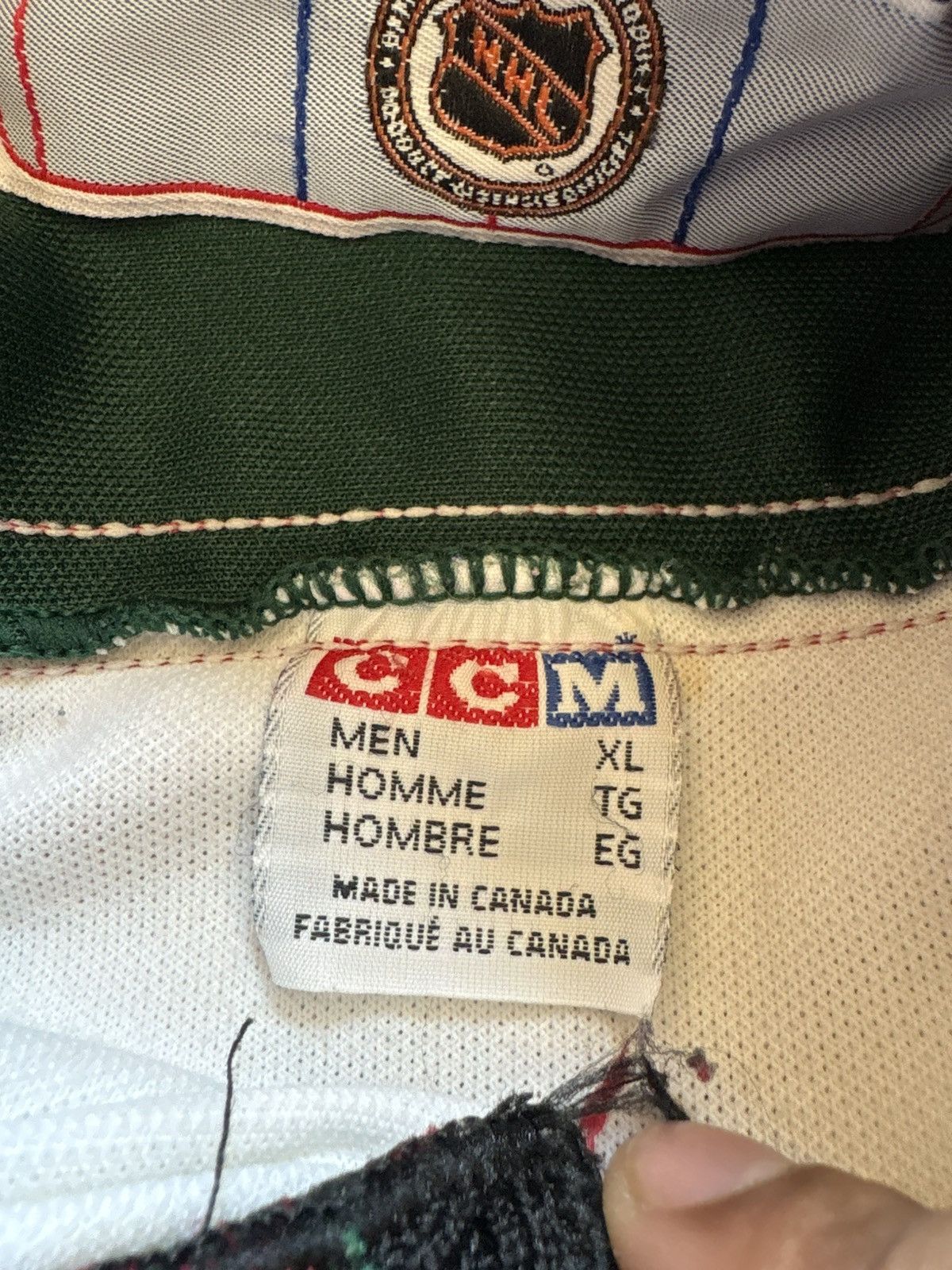 Ccm Phoenix Coyotes CCM VTG 90s Hockey Jersey Made In Canada XL Size US XL / EU 56 / 4 - 4 Thumbnail