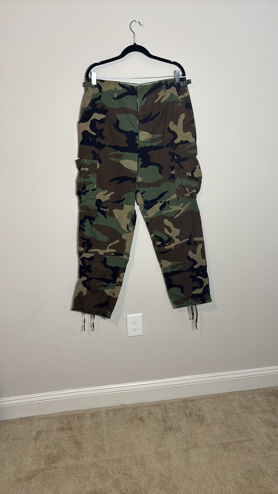 Vintage Vintage Military Camo Cargo Pants Size US 34 / EU 50 - 1 Thumbnail