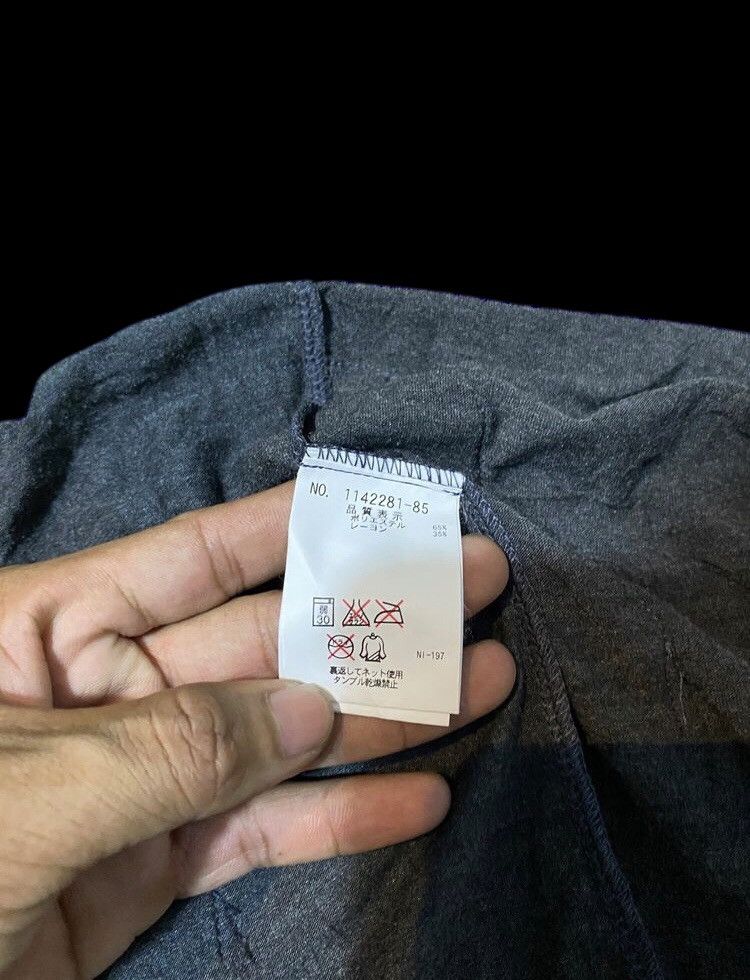 If Six Was Nine × Japanese Brand × Le Grande Bleu (L.G.B.) Blue Cross Spicy Lable ~ Knitwear Size US L / EU 52-54 / 3 - 7 Thumbnail