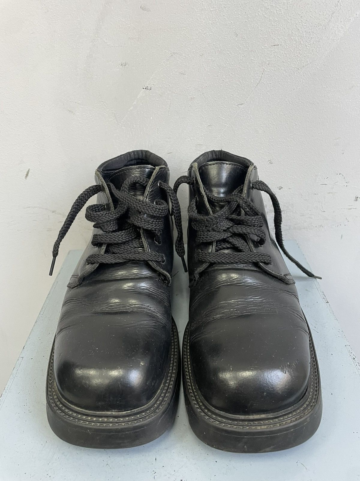New Rock Rare platform black shoes gothic new rock y2k style hype Size US 8 / EU 41 - 3 Thumbnail