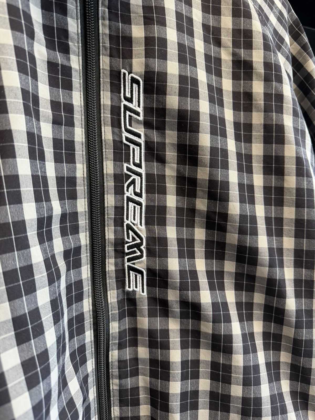 Supreme Supreme Plaid Zip Up Jacket Size US XXL / EU 58 / 5 - 2 Thumbnail
