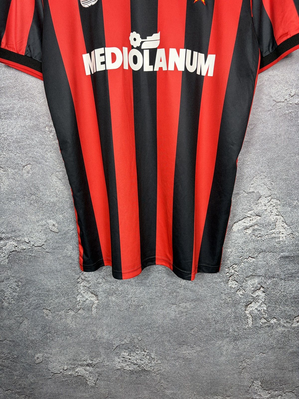Adidas Vintage 1990 AC Milan #3 Maldini Jersey T-shirt Size US M / EU 48-50 / 2 - 4 Thumbnail
