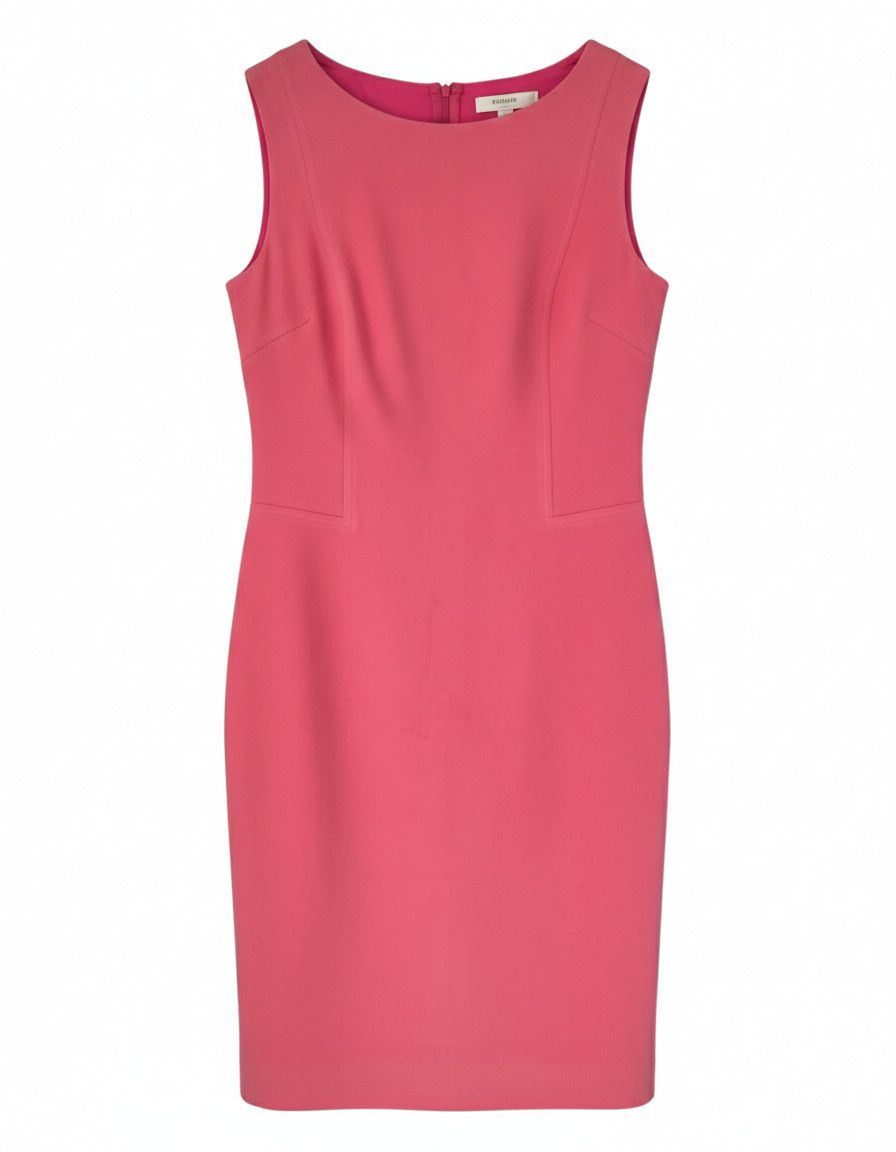 Oscar De La Renta Oscar de la Renta vintage Pink Sheath Shift dress Size L / US 10 / IT 46 - 2 Thumbnail