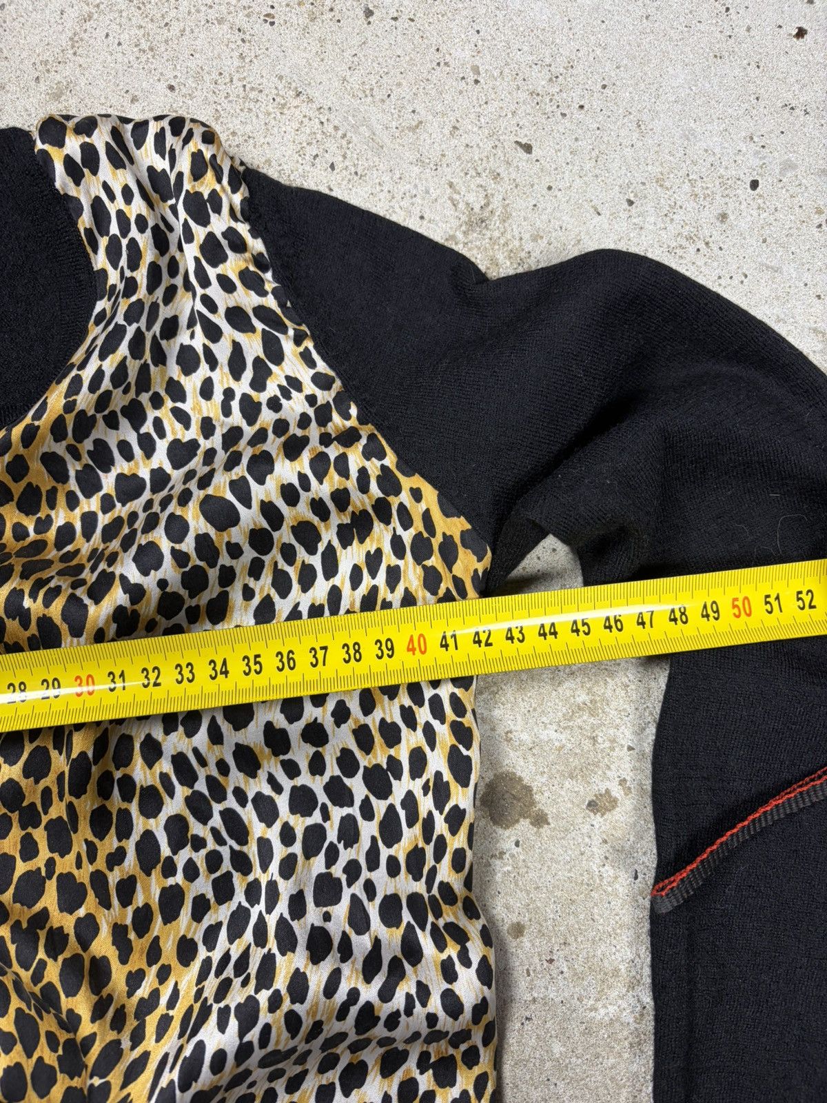 Dolce & Gabbana Dolce & Gabbana Leopard Print Silk & Wool Cardigan Sweater Size S / US 4 / IT 40 - 15 Thumbnail