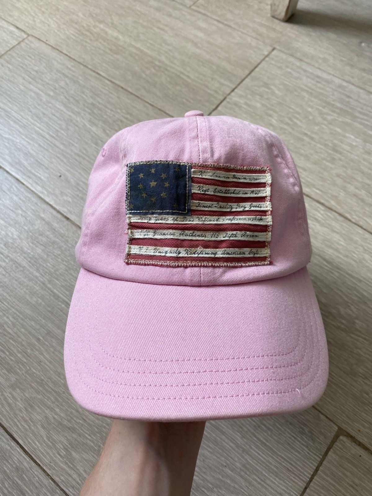 Polo Ralph Lauren OPIUM POLO RALPH LAUREN AMERICAN FLAG CAP Size ONE SIZE - 1 Thumbnail