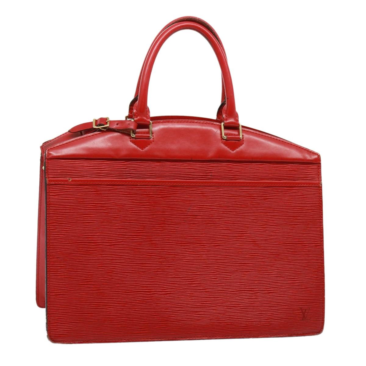 Louis Vuitton LOUIS VUITTON Epi Riviera Hand Bag Red M48187 Size ONE SIZE - 1 Thumbnail