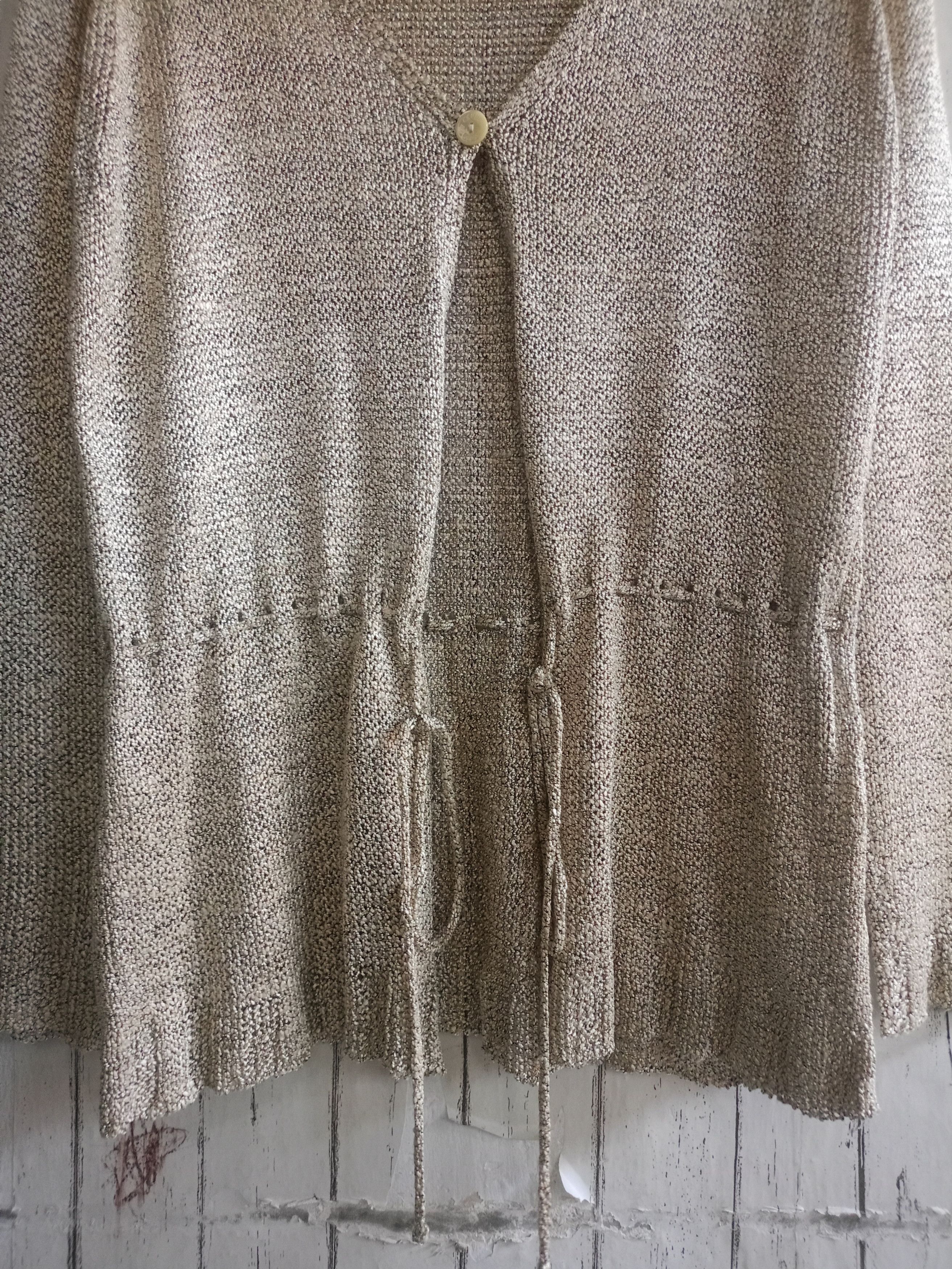Fendi Fendi Beige Knit Cardigan Size M / US 6-8 / IT 42-44 - 4 Thumbnail