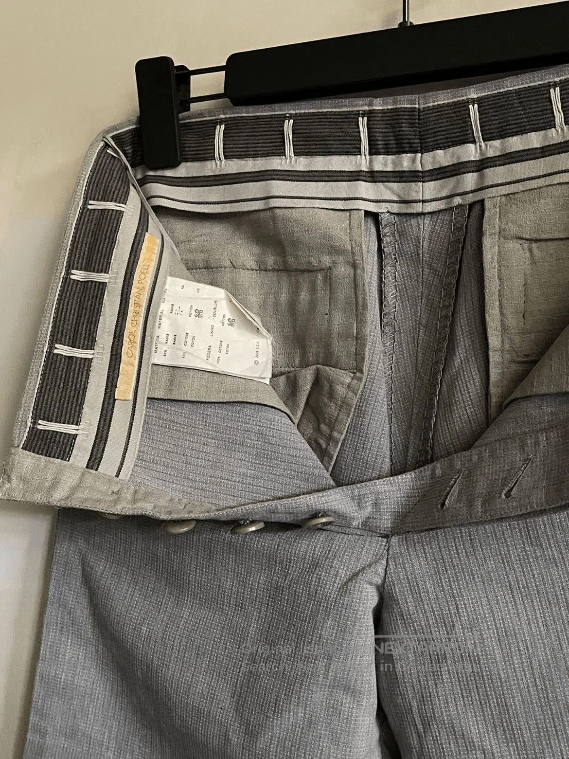 Carol Christian Poell Sz 46 Carol Christian Poell 09SS Linen Trouser. Size US 30 / EU 46 - 6 Thumbnail