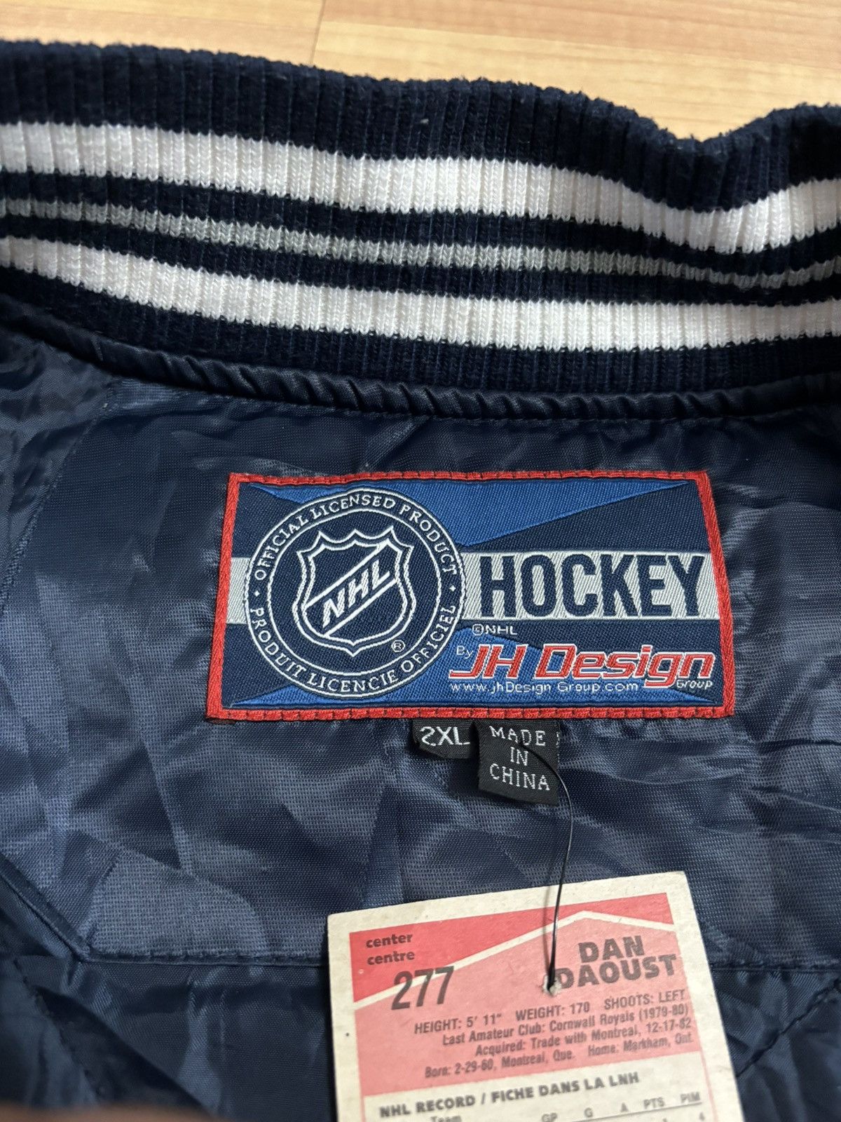 Jeff Hamilton × NHL × Vintage Vintage Jeff Hamilton Toronto Maple Leafs Bomber Jacket Size US XXL / EU 58 / 5 - 4 Thumbnail