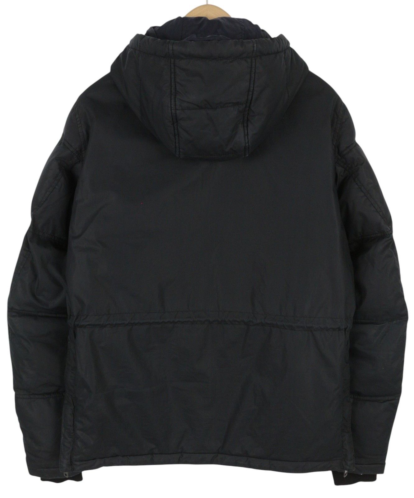 Diesel M Black Full Zip Hooded Insulated Drawstring Pockets 86369 Size US M / EU 48-50 / 2 - 4 Thumbnail