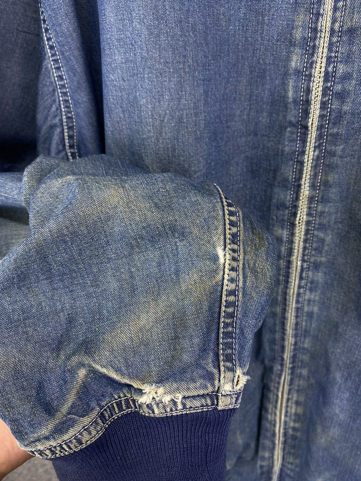 Dunlop Vintage Dunlop International Denim Jacket Size US L / EU 52-54 / 3 - 13 Thumbnail