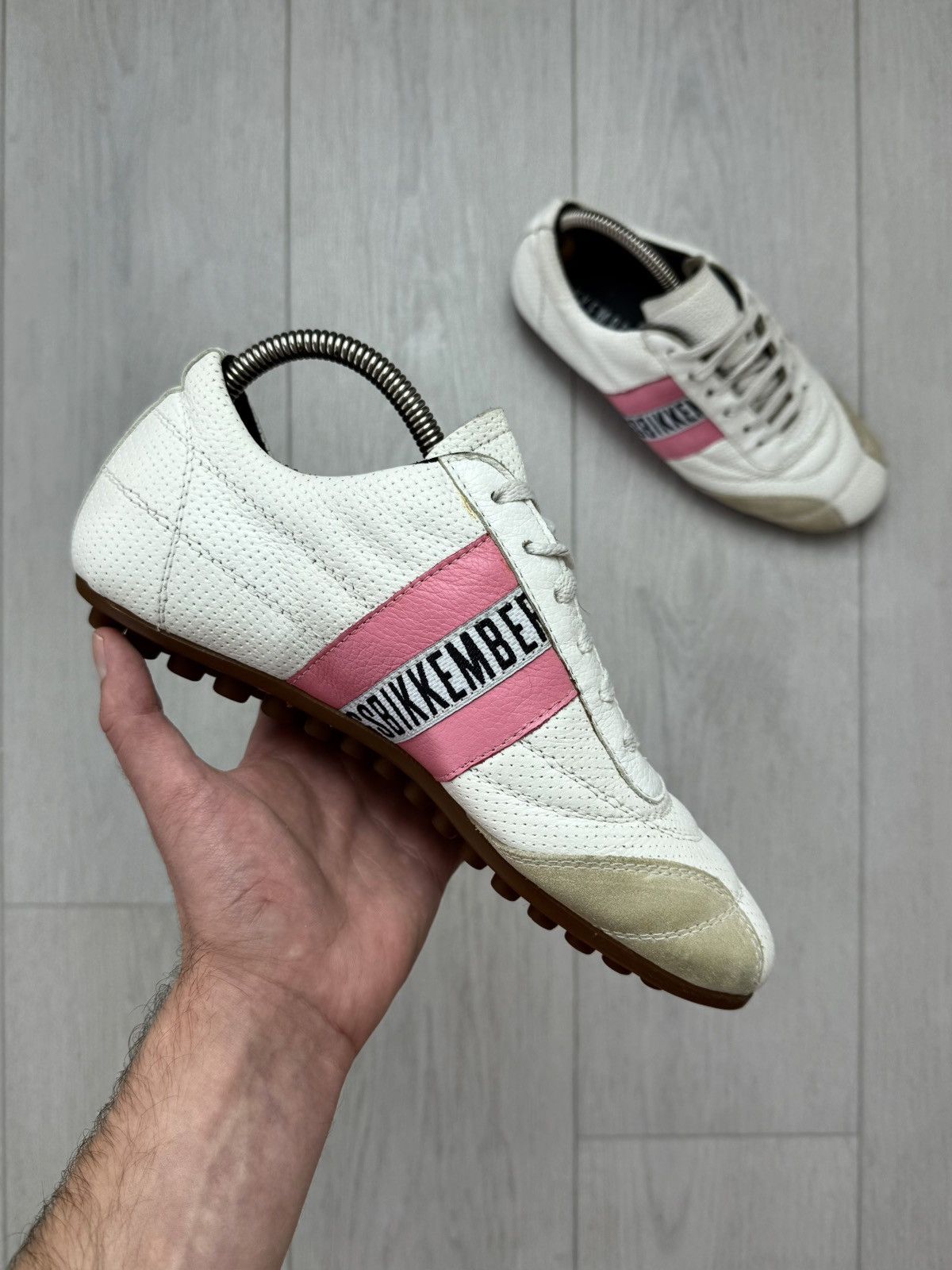 Dirk Bikkembergs Vintage Dirk Bikkembergs Soccer Sneakers Cleats Leather Y2K Size US 7 / IT 37 - 3 Thumbnail