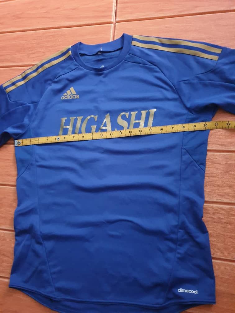 Adidas Adidas 3 stripe blue colour jersey Size US M / EU 48-50 / 2 - 8 Thumbnail