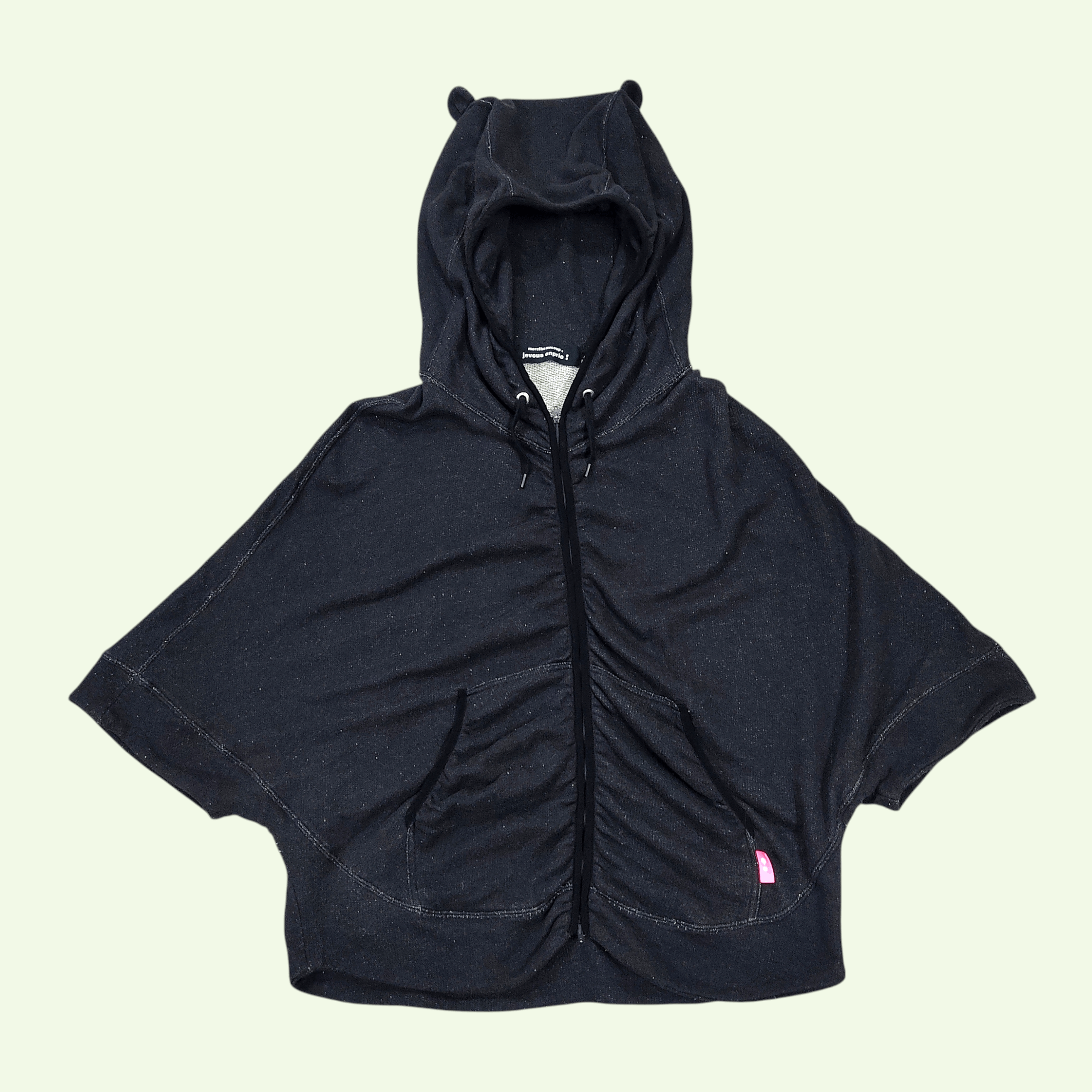 mercibeaucoup Dolman Sleeve Bear Hood Boxy Batwing Sweatshirts Size US S / EU 44-46 / 1 - 1 Thumbnail