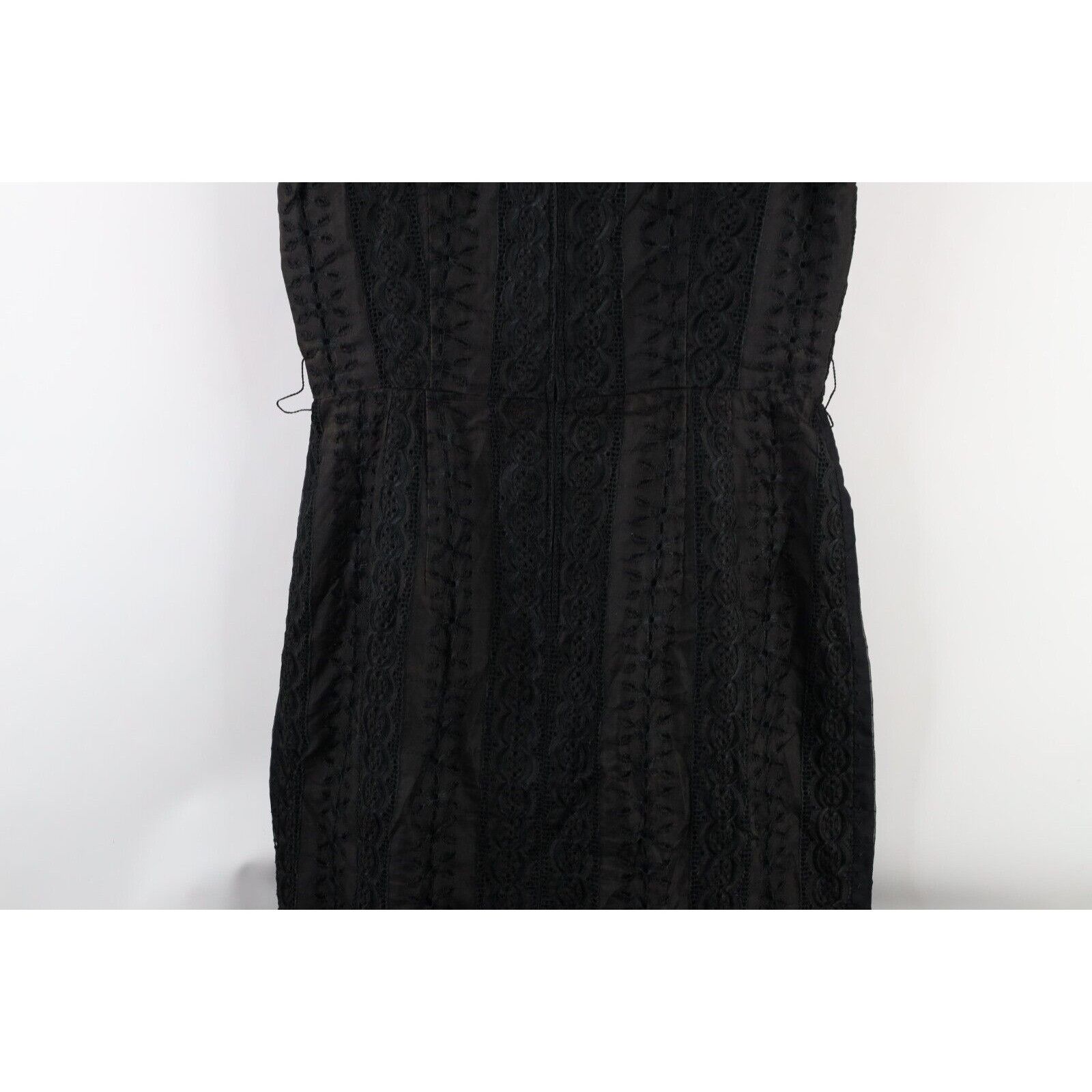 Vintage Vintage 50s 60s Rockabilly Distressed Lace Flower Dress Size XL / US 12-14 / IT 48-50 - 13 Thumbnail
