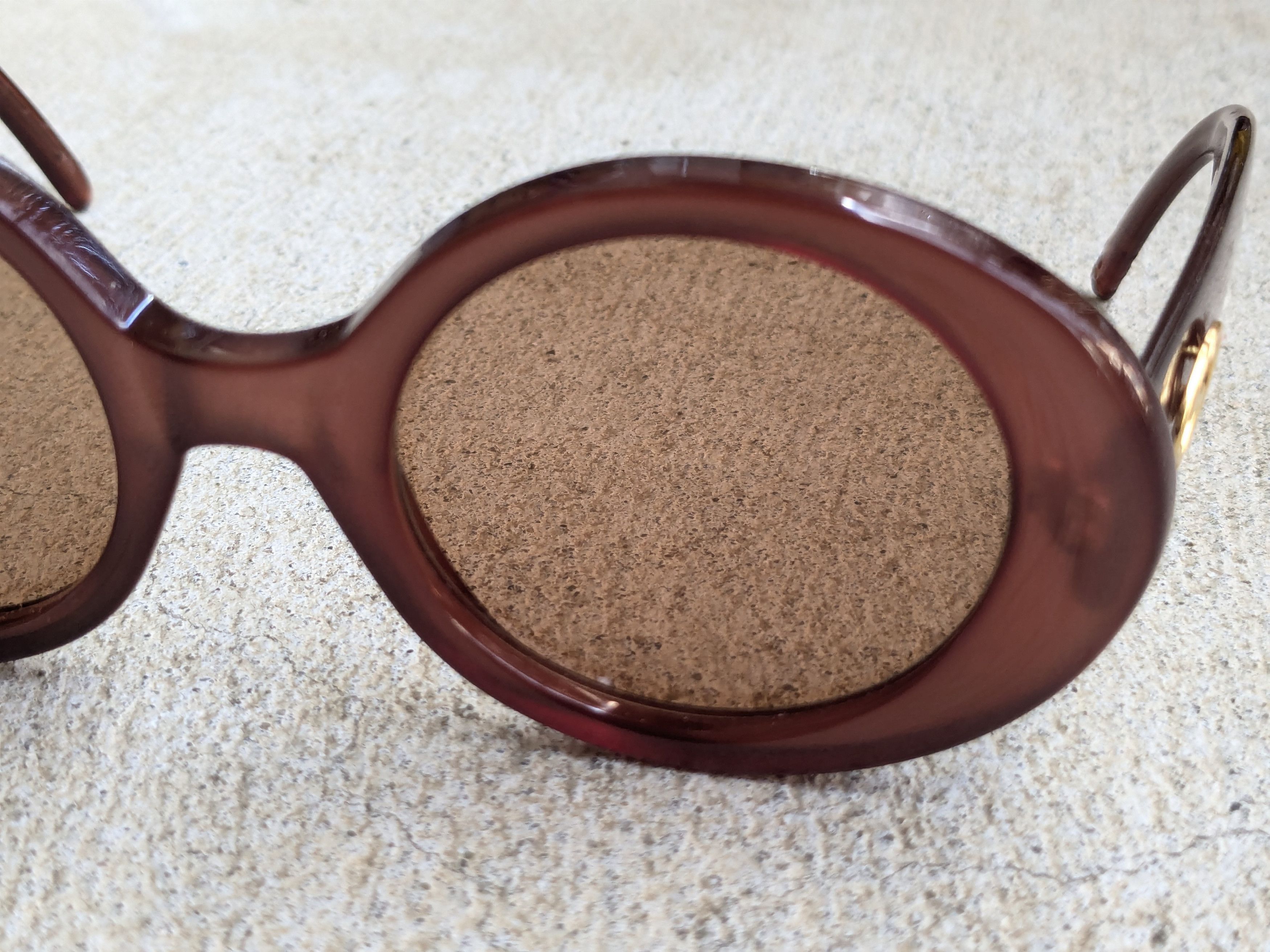 Gucci Gucci Sunglasses GG2410/S Pink Brown Round Womens Size ONE SIZE - 4 Thumbnail