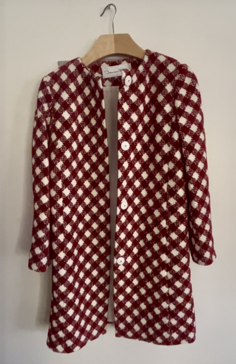 Oscar De La Renta Oscar de la Renta Fall 2024 Chenille Tweed Overcoat Size S / US 4 / IT 40 - 1 Thumbnail