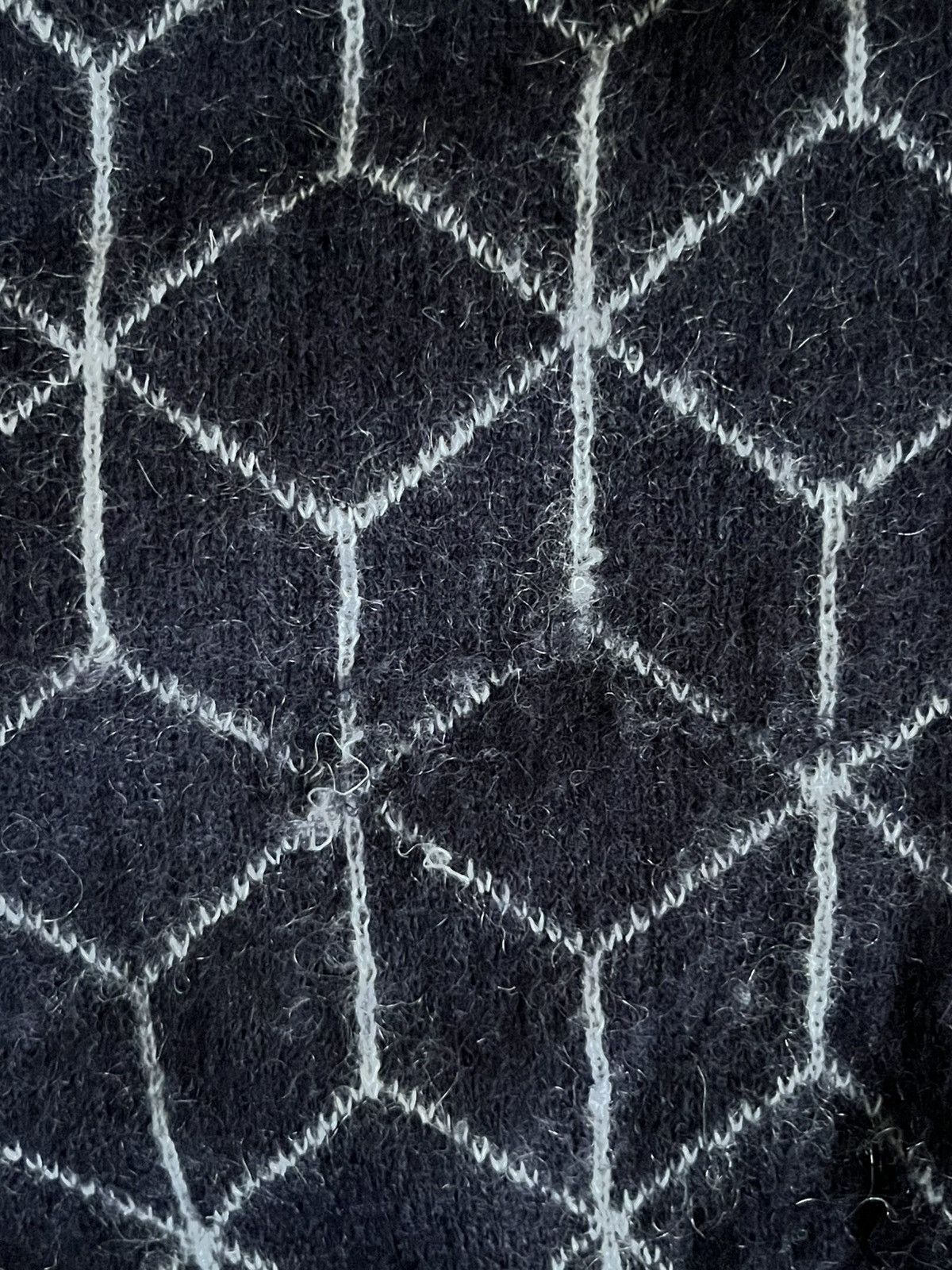Christopher Kane Geometric Pattern Mohair Knit Jumper Size US M / EU 48-50 / 2 - 5 Thumbnail