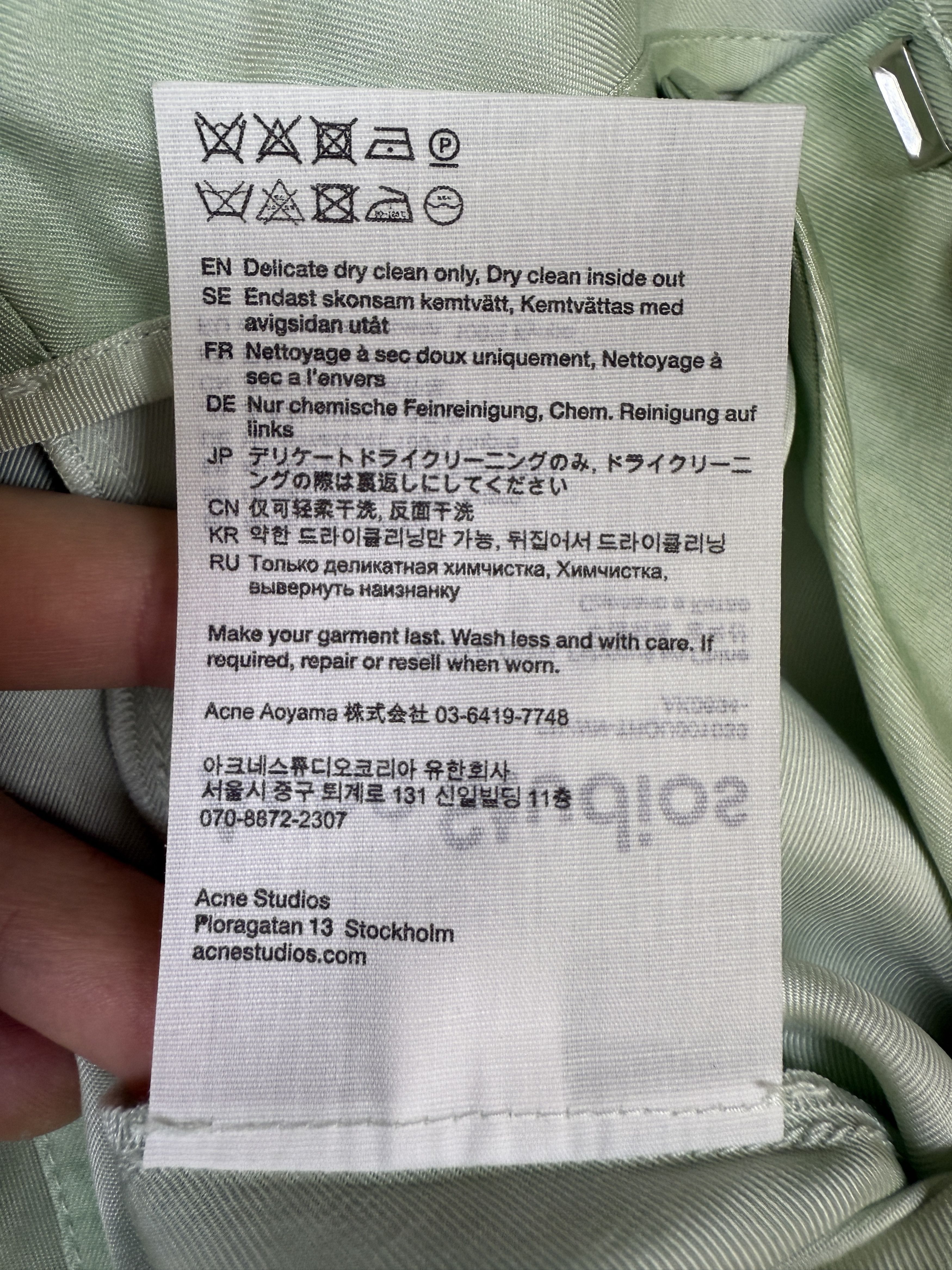 Acne Studios $560 Acne Studios Mid-rise Flared Pants Size 29" - 11 Thumbnail