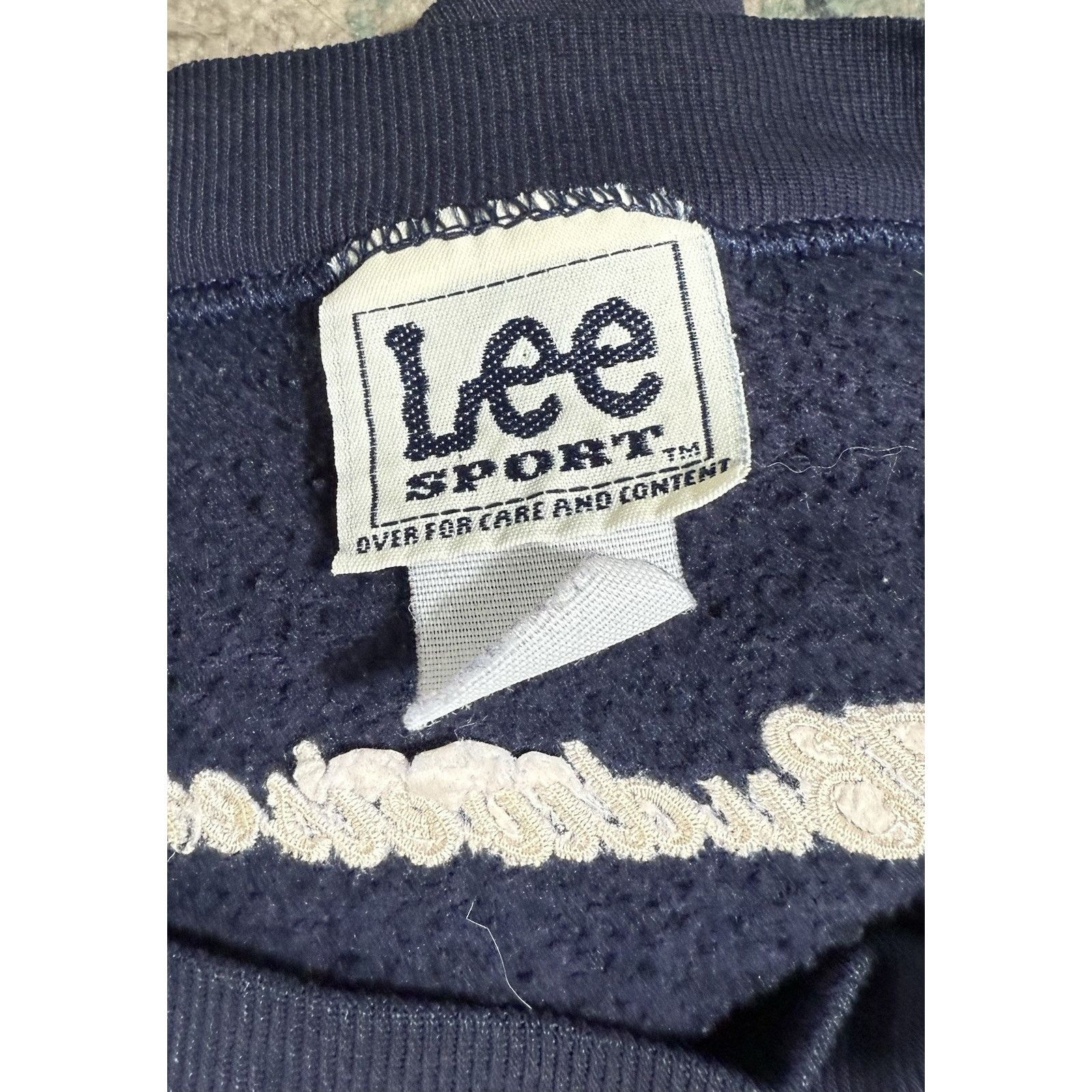 Lee VTG 90s Lee Sport New England Patriots Crewneck Mens XL Size US XL / EU 56 / 4 - 2 Thumbnail
